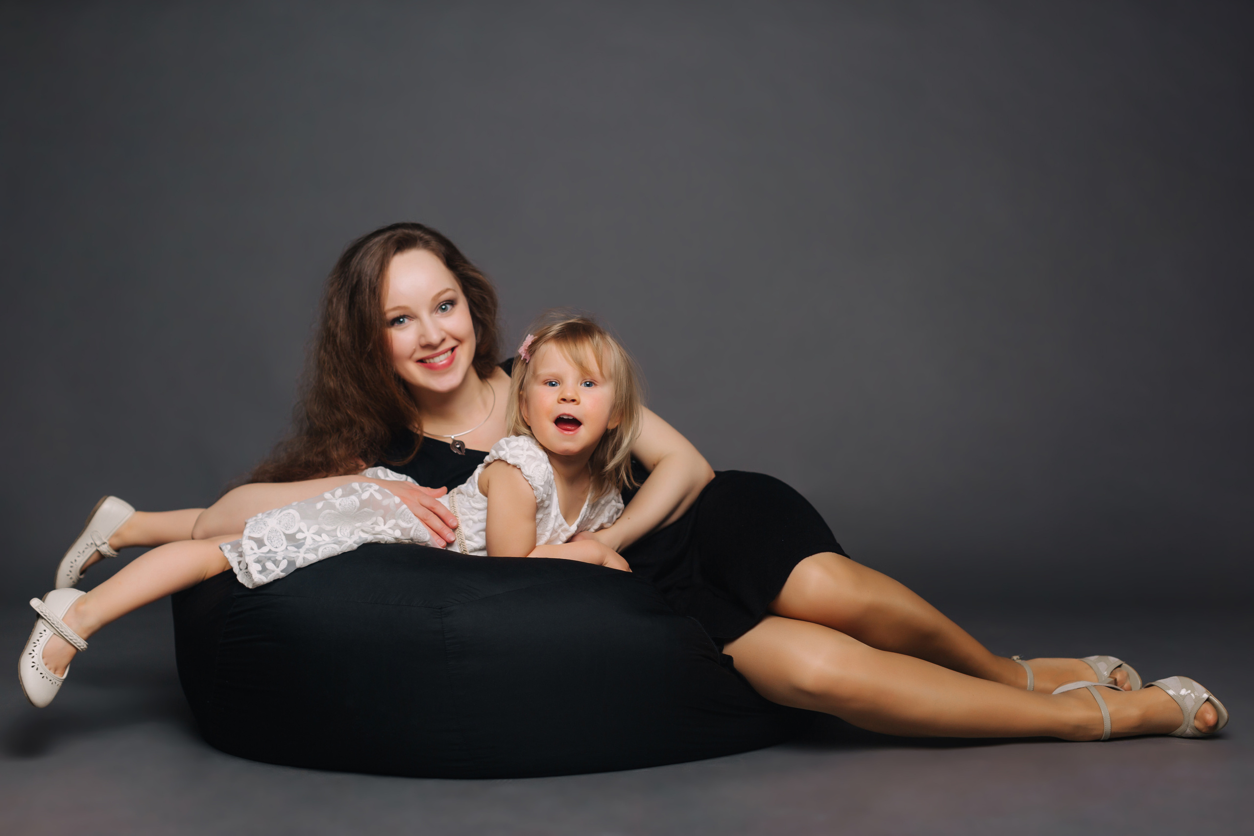 Настя и дочка. Семейный и портретный фотограф в Санкт-Петербурге Андрей Воробьев
