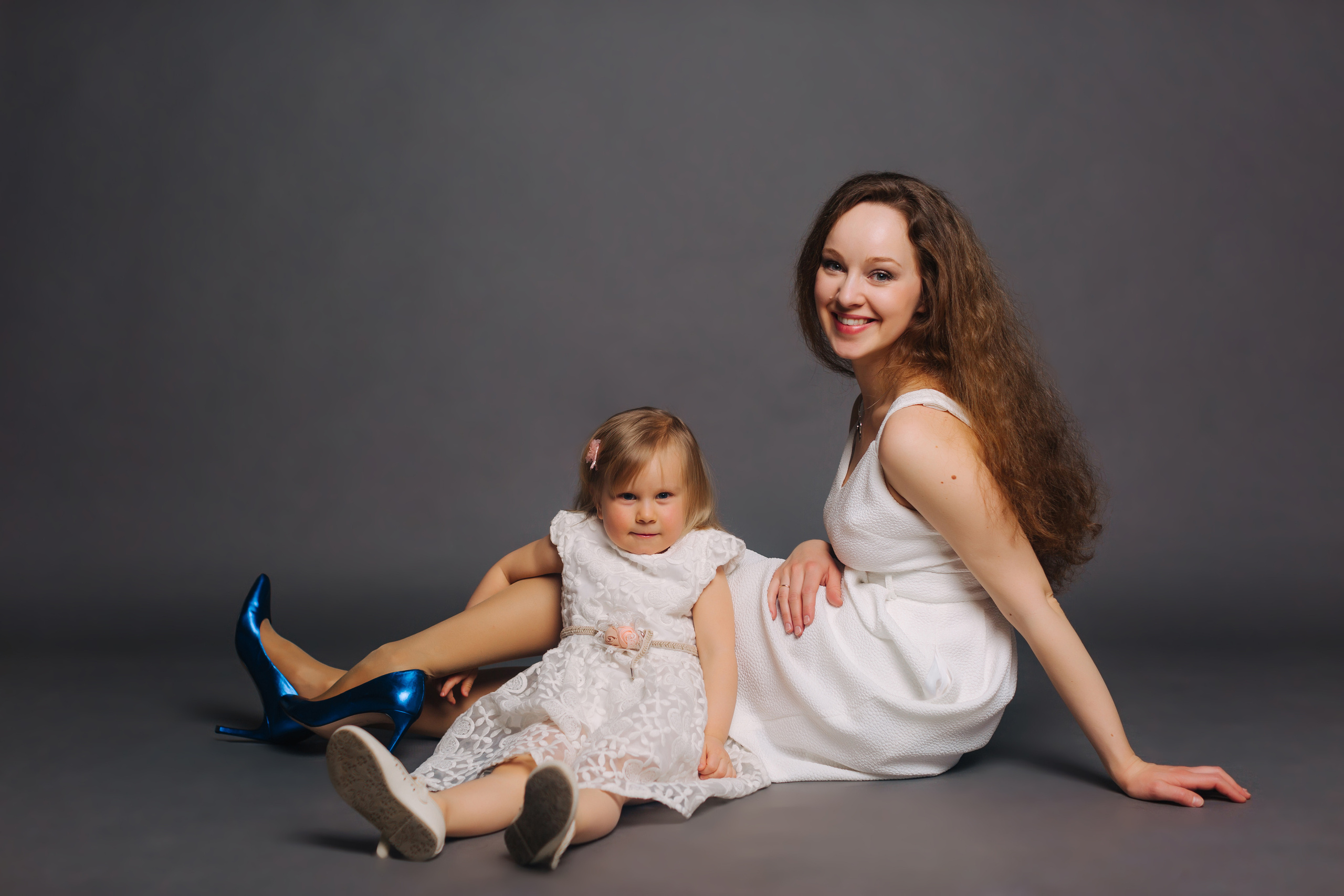 Настя и дочка. Семейный и портретный фотограф в Санкт-Петербурге Андрей Воробьев