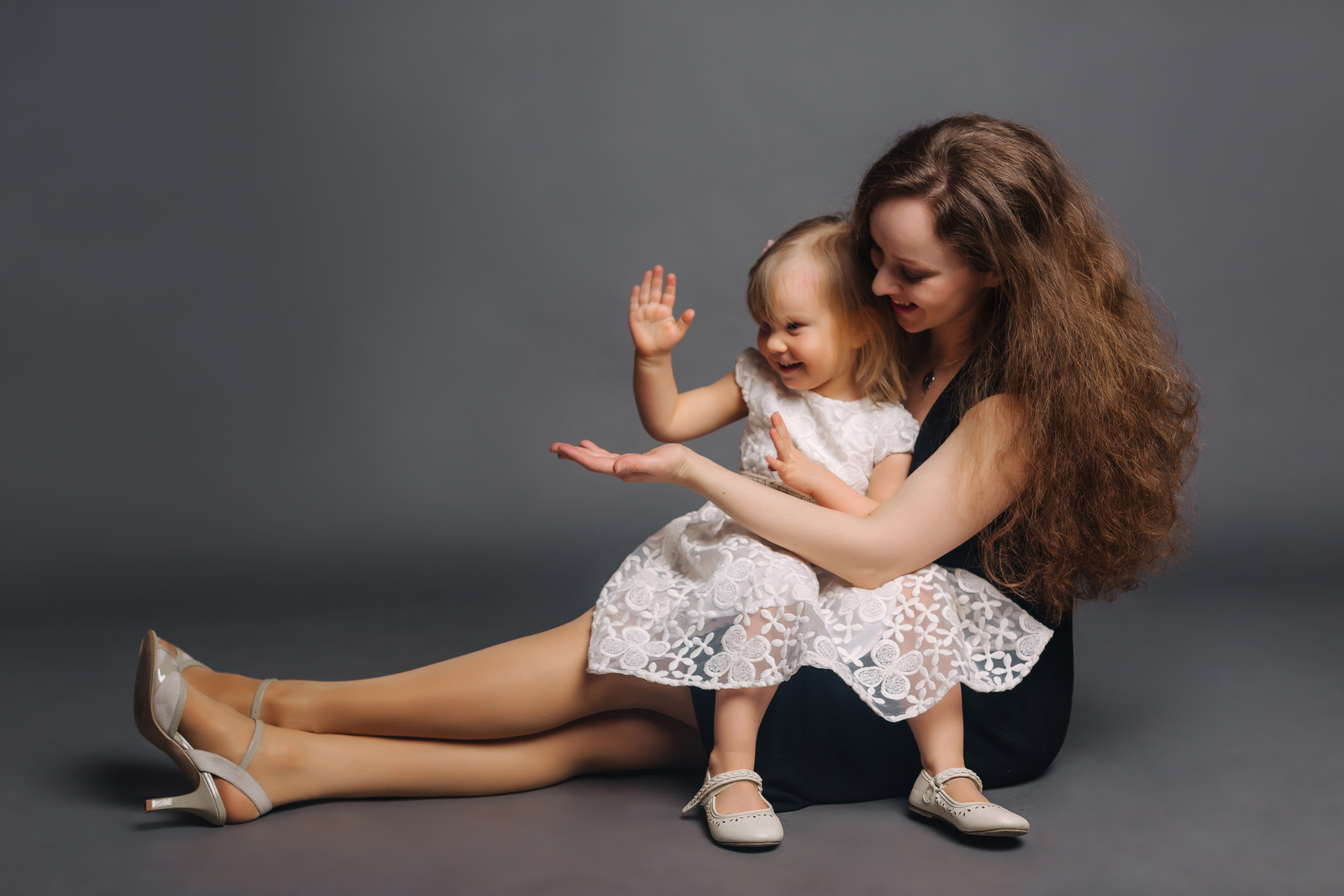 Настя и дочка. Семейный и портретный фотограф в Санкт-Петербурге Андрей Воробьев