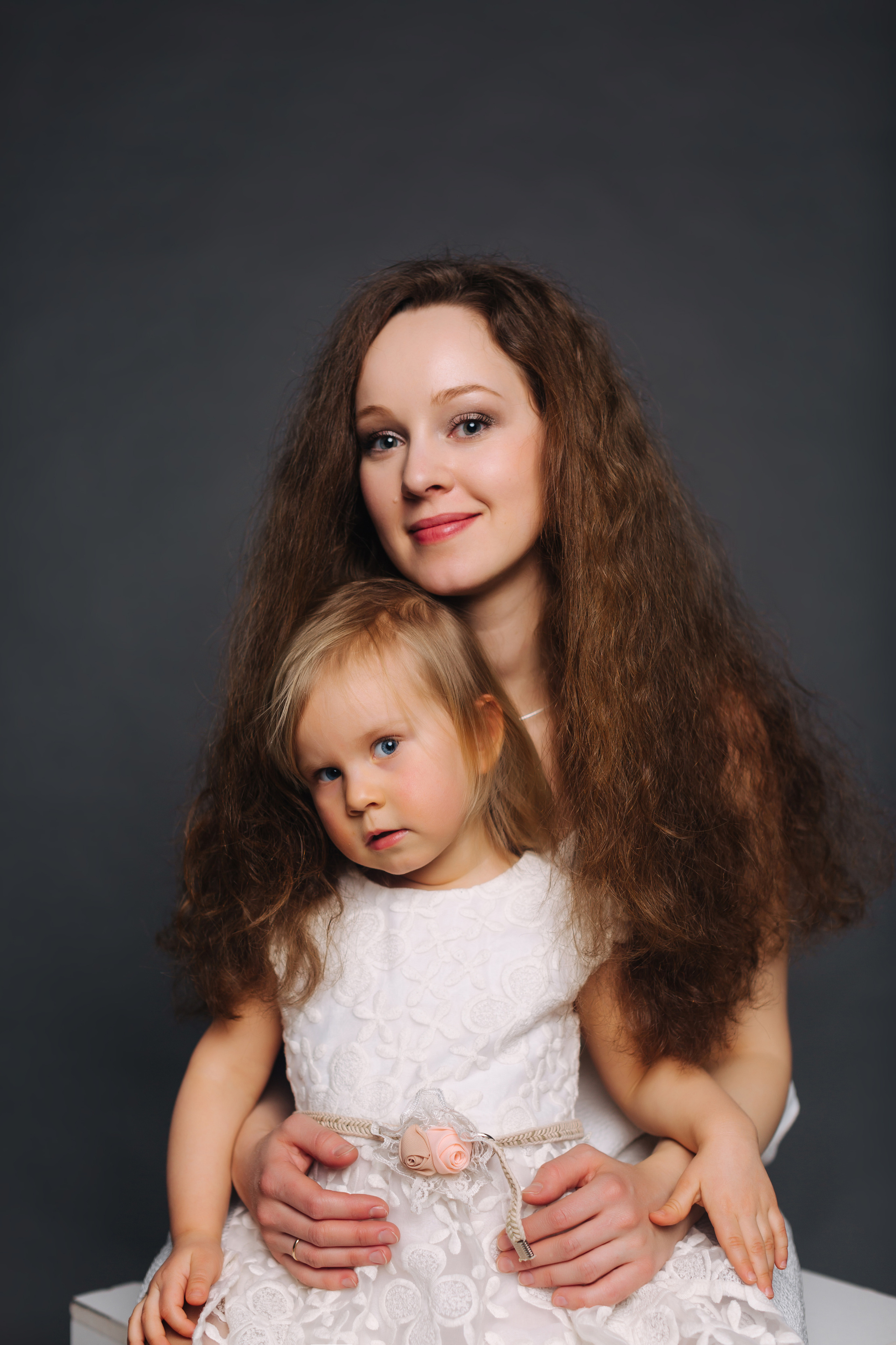 Настя и дочка. Семейный и портретный фотограф в Санкт-Петербурге Андрей Воробьев