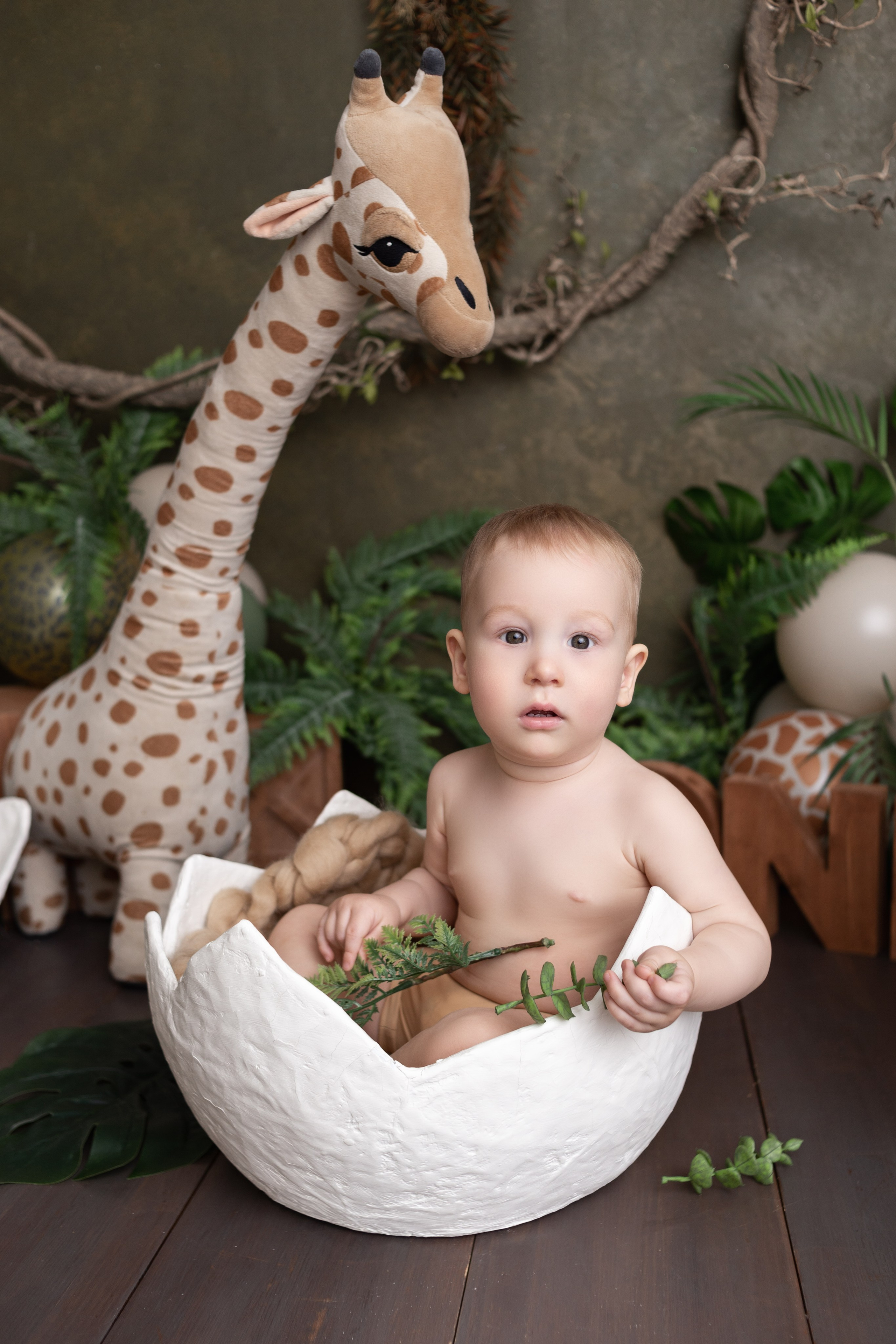 Годик. Фотограф беременности и новорожденных Мария Еремина Южно-Сахалинск