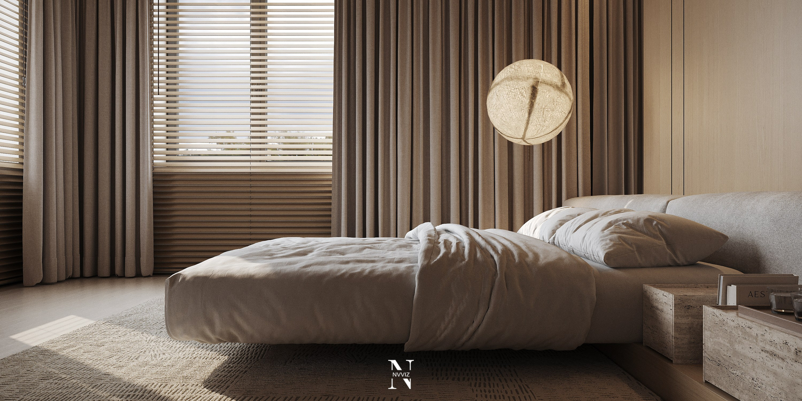 ЖК LINEA (Bedroom). Никифоров Влад — 3d artist