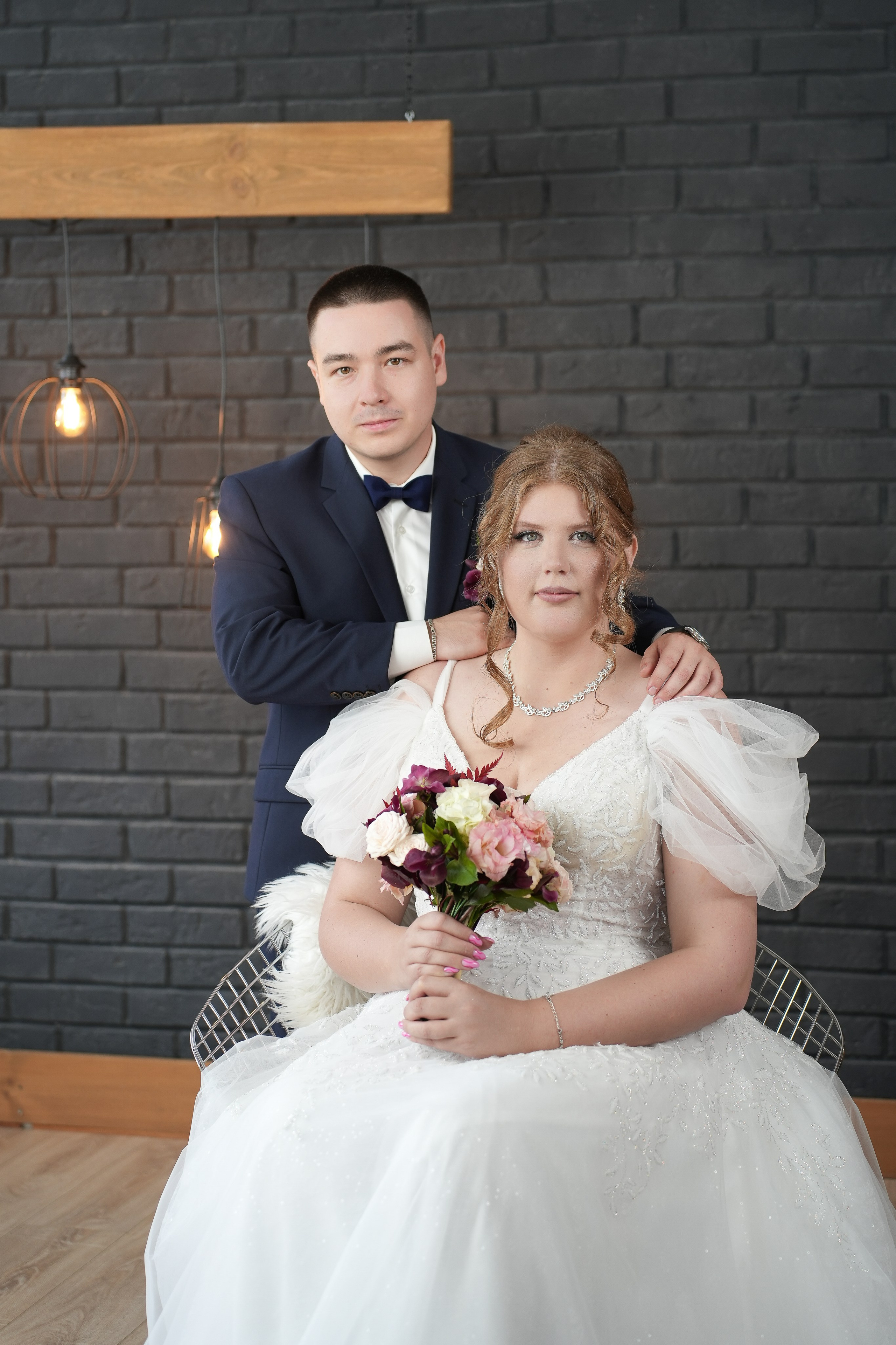 Алмаз и Мария. Интерьерная студия. Семейный фотограф Владимир Просвиркин. г. Самара