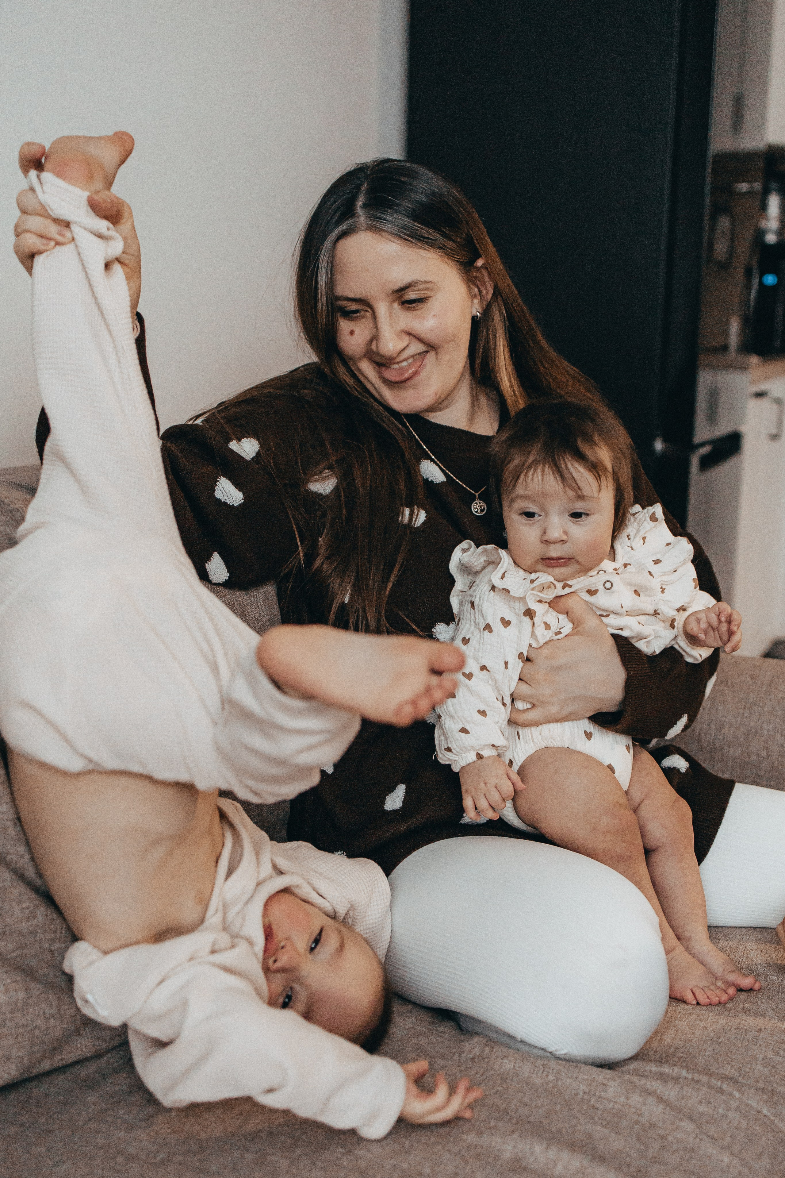 Домашняя фотосессия для семьи с детьми. Семейный фотограф в Москве, Щелково, Фрязино _ Виктория Степанова