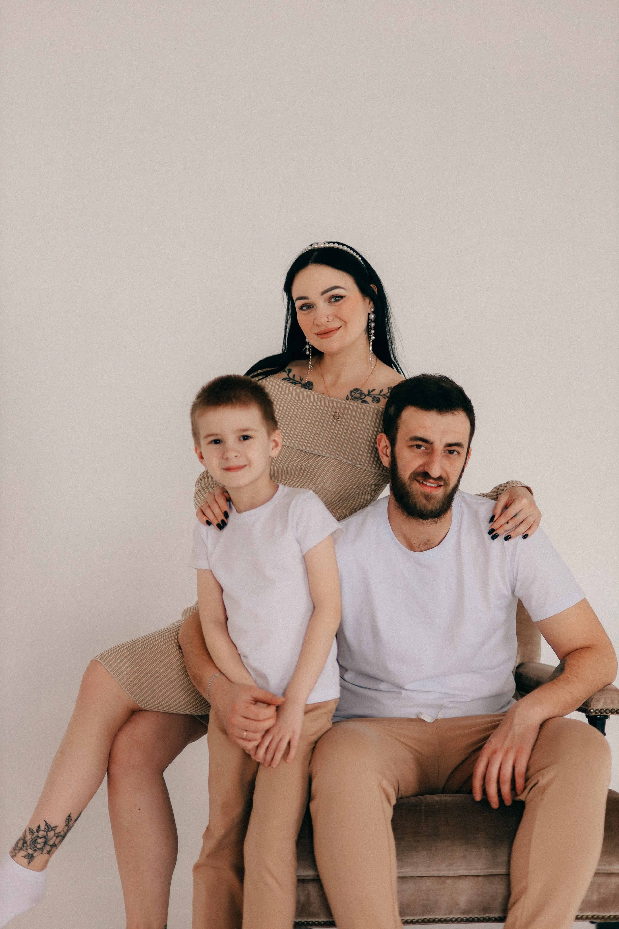 Евгения, Александр и Тимофей. Фотограф София Комкина