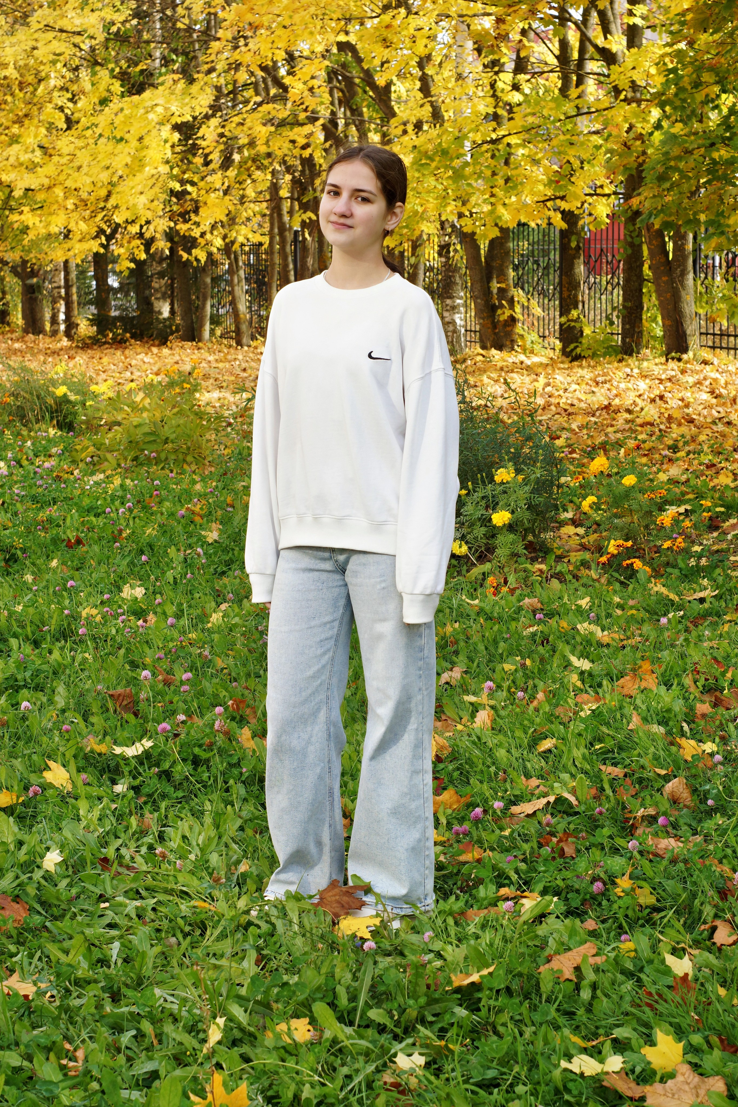 Осенняя фотосессия в школе г. Йошкар-Ола