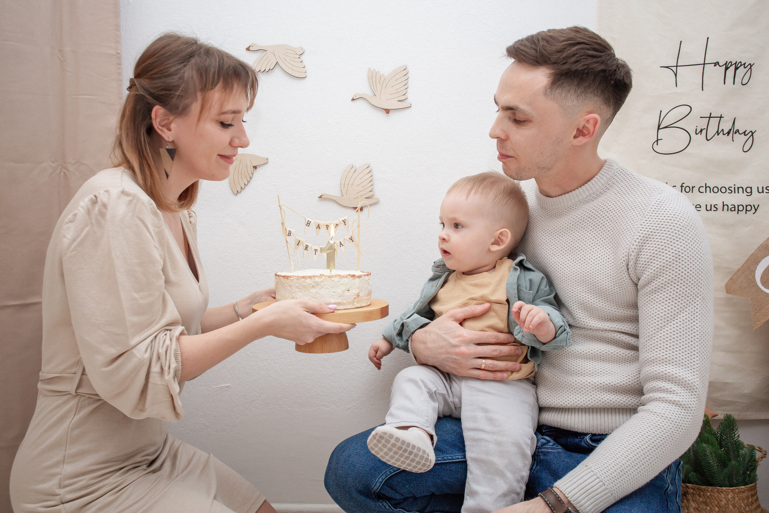Фотосессия к годику для мальчика. Семейный и художественный фотограф в Тюмени Юлия Логинова