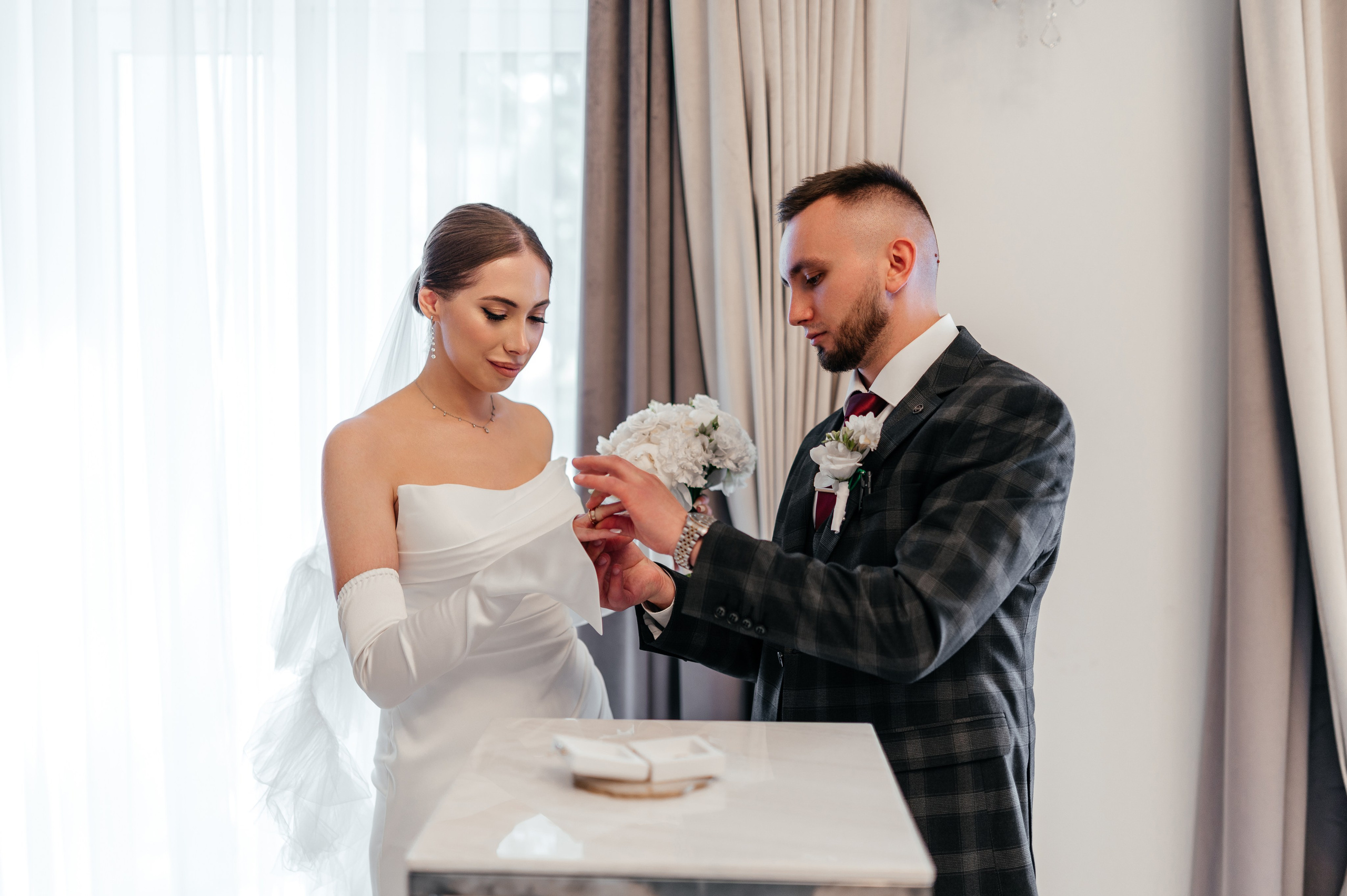 Свадебная фотосессия Сергея и Юлии, Москва. Свадебный и индивидуальный фотограф Никита Роут | Москва