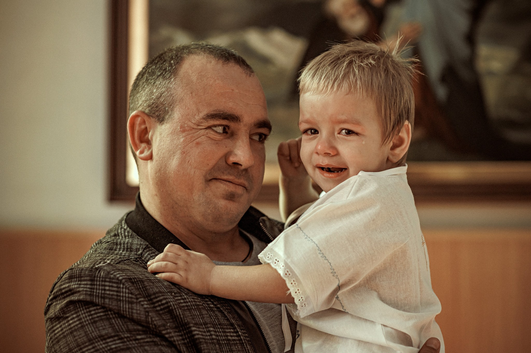 Таинство Крещения Егора. Храм п.Ахтырского. Детский семейный фотограф в Абинске