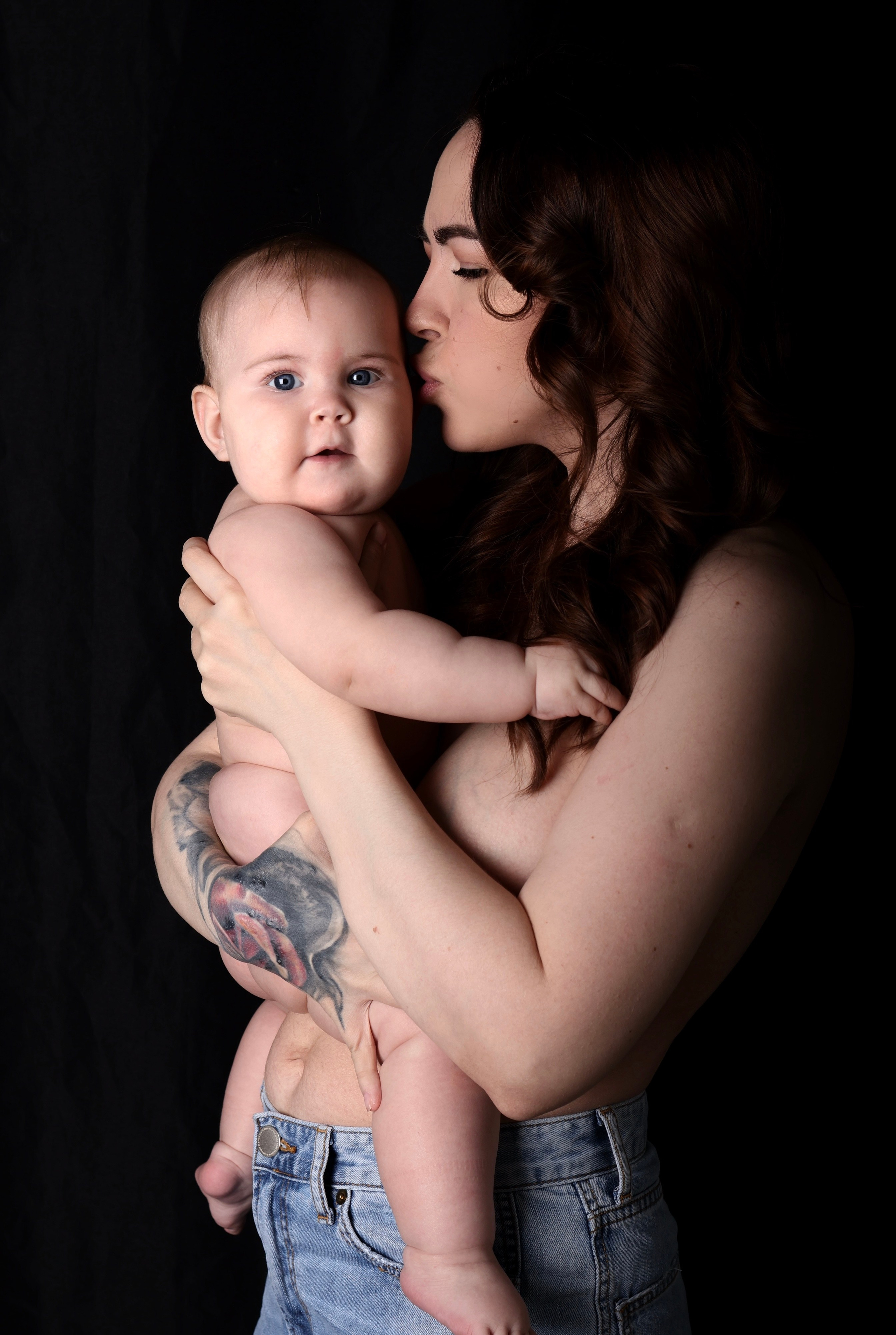 Анастасия и малышка Стеша. Phbyadel.wfolio.pro