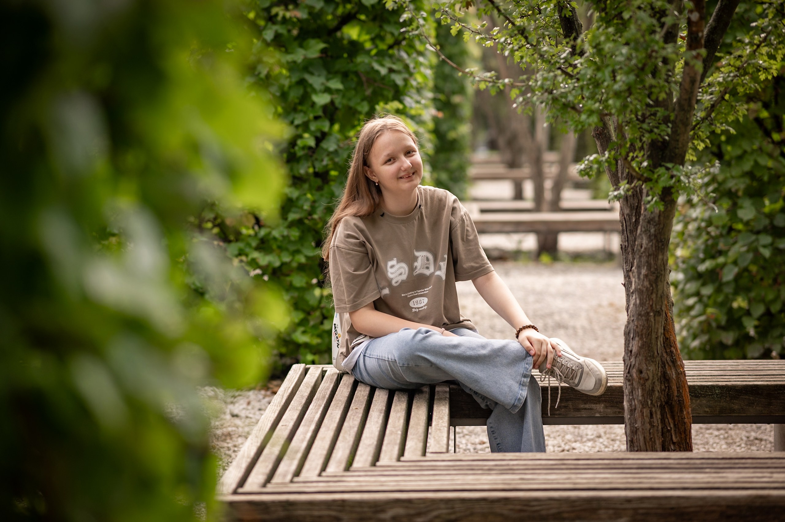 Оля на ВДНХ