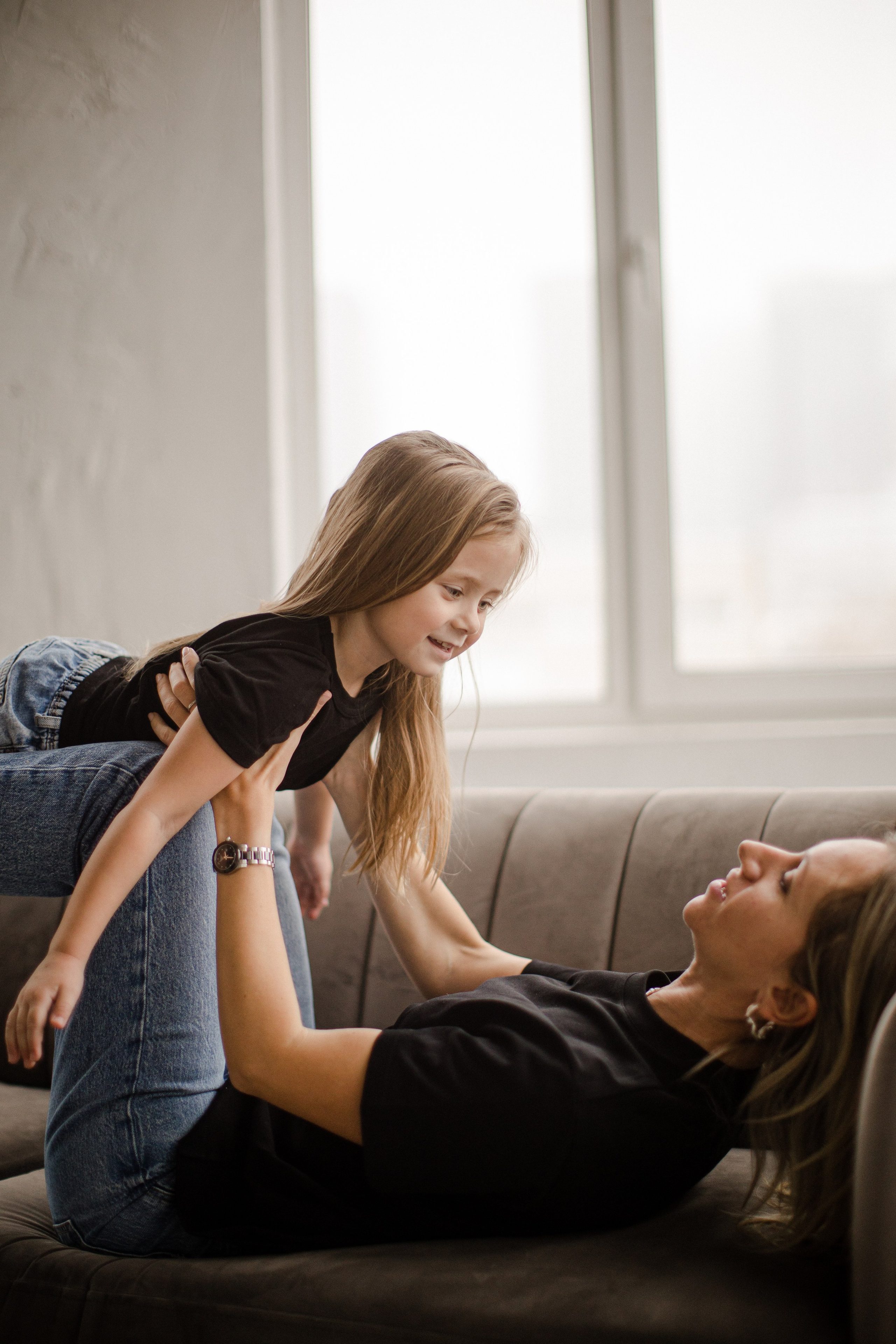 Мама и дочка. Семейный и детский фотограф в Москве Кузьмина Мария