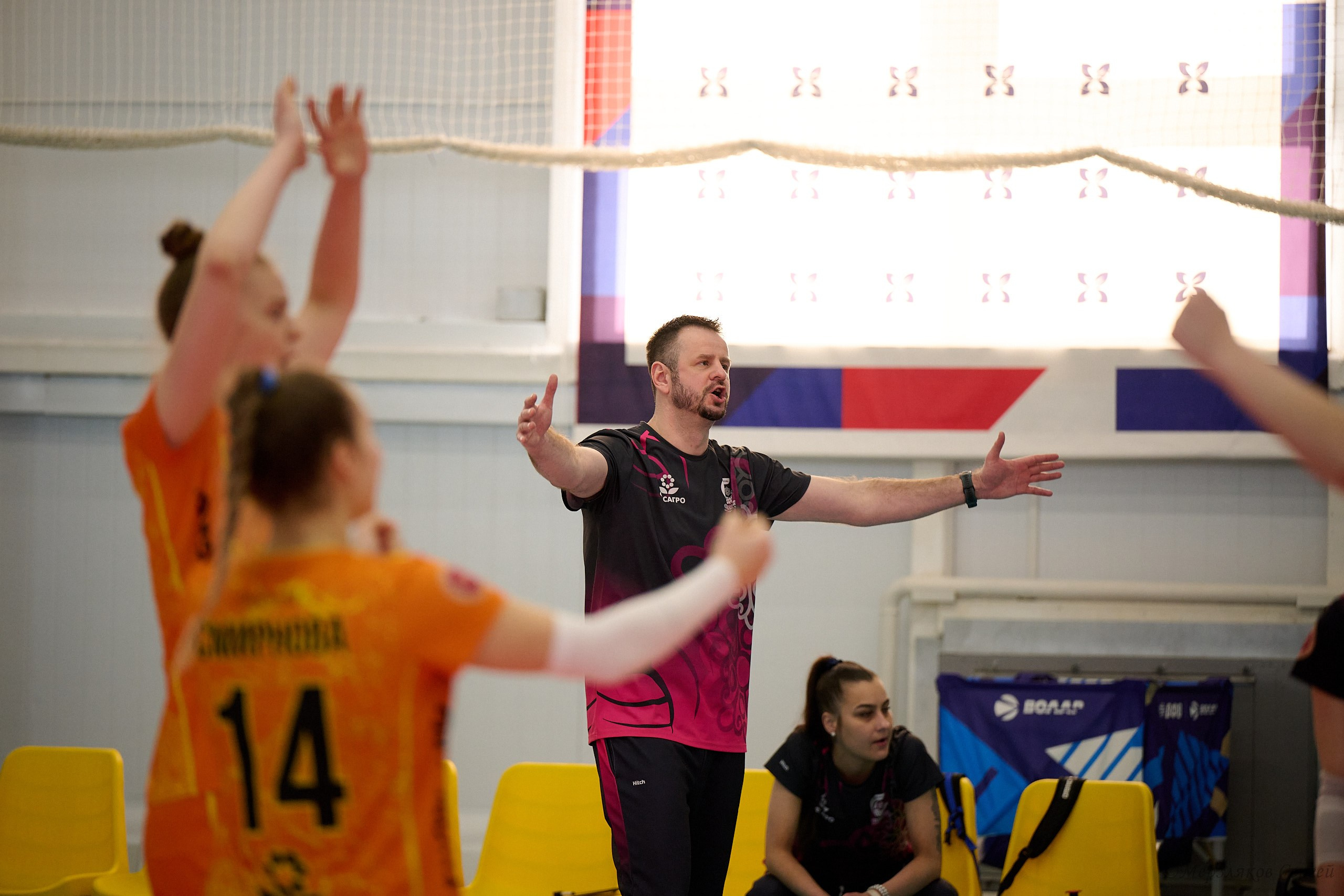 Волейбол Чемпионат России высшая лига «Б» Северянка-2 — Красные Крылья. Спортивный репортажный фотограф в Ижевске Сергей Мерзляков