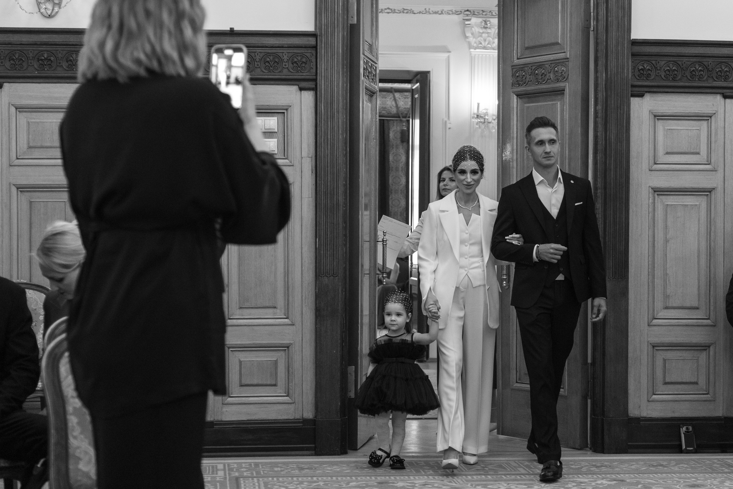 Регистрация брака в зале в Дворце бракосочетания №1, Грибоедовский ЗАГС