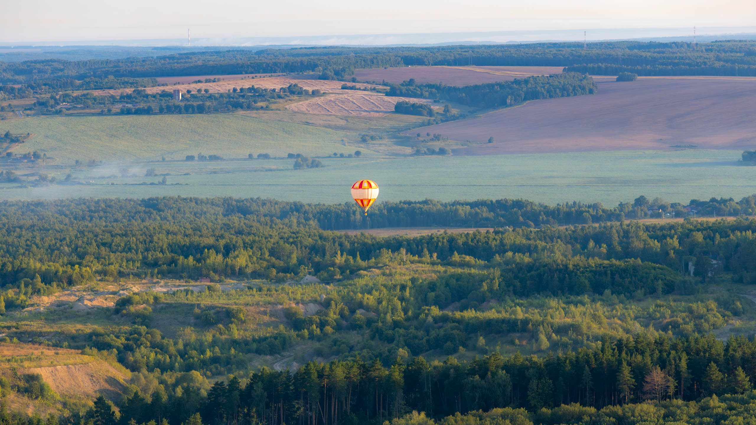 Тула, полет на воздушном шаре