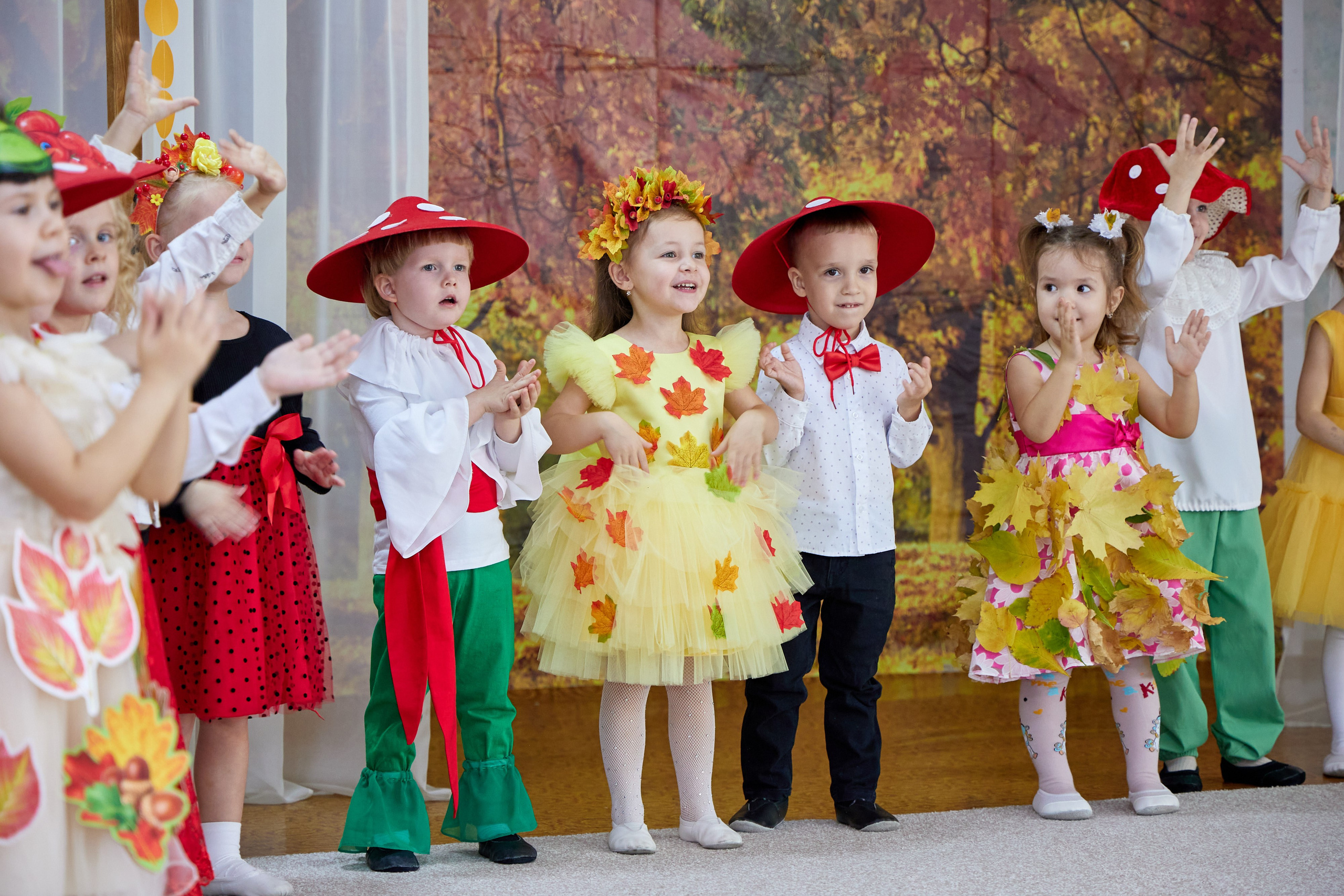 Фотосъемка утренников в детских садах