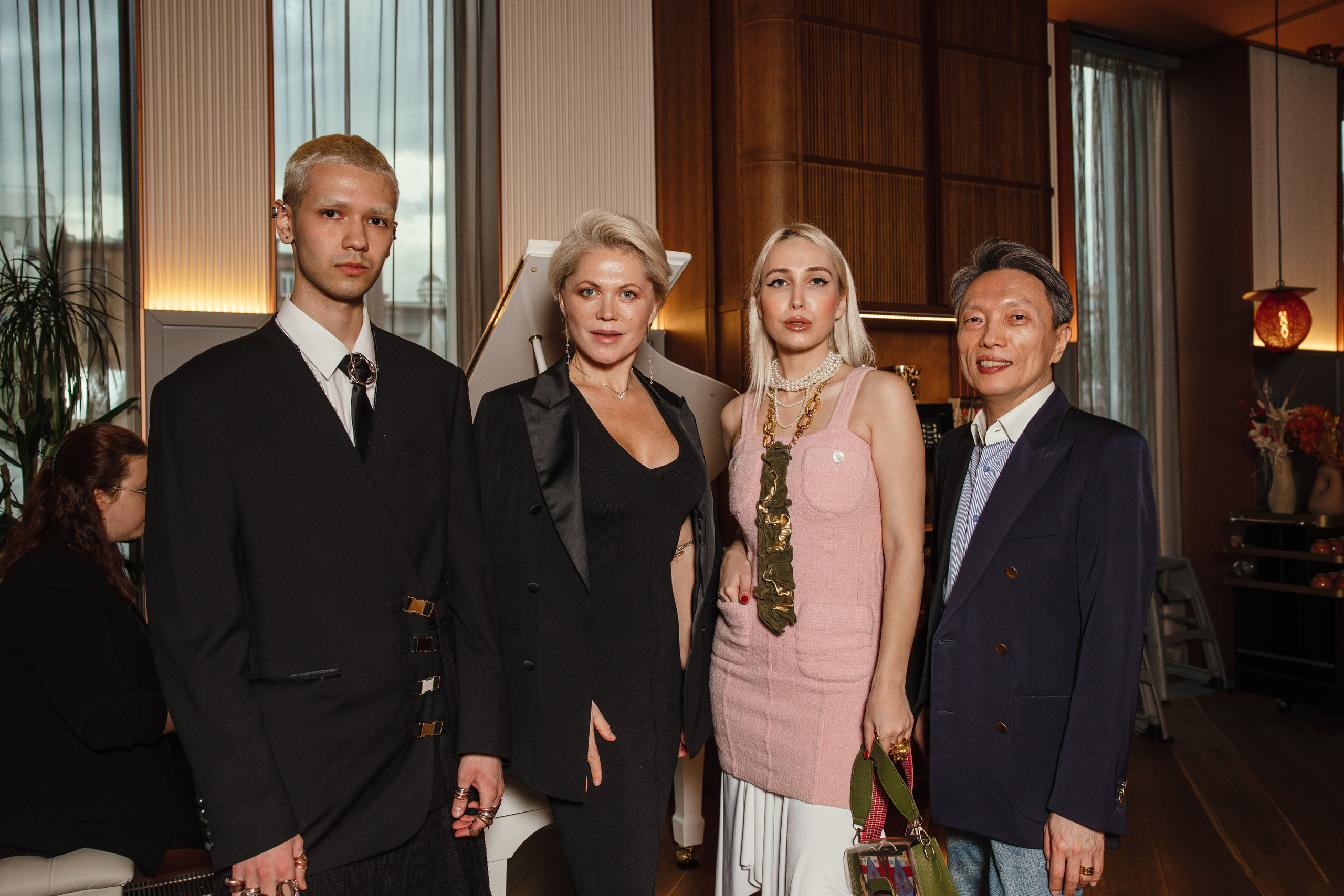 Презентация Russian Fashion Dom в ресторане Shagal. Контент фотограф в Москве и области Елена Кулакова