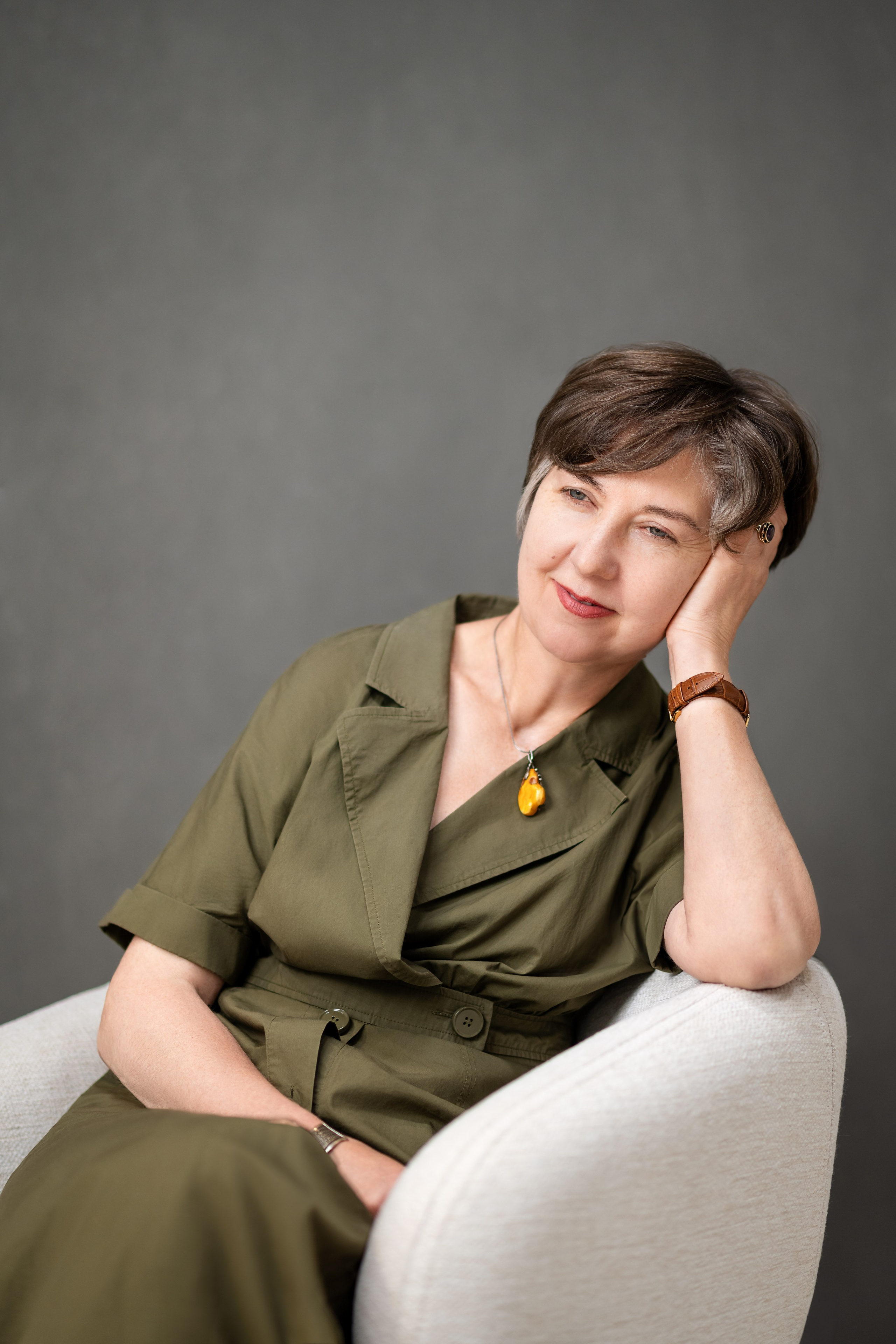 Headshot. Retusher Maryia Buhai