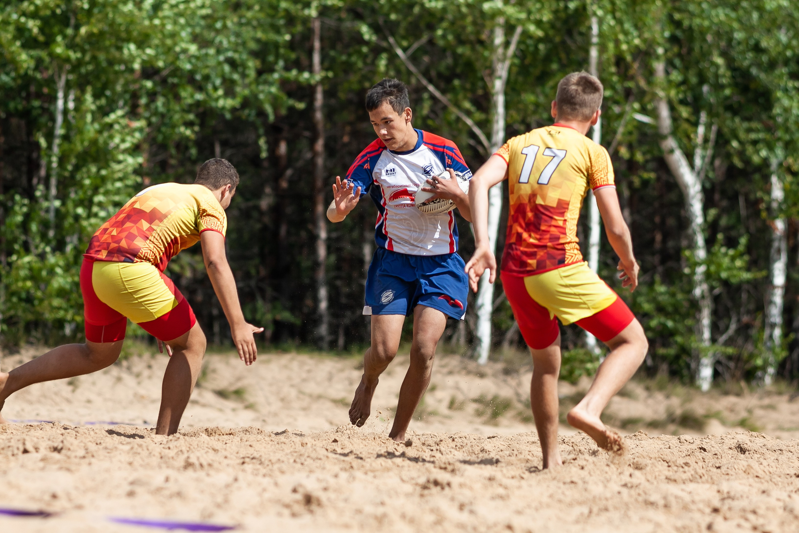 «Кубок «Молота» по пляжному Регби. Фотография