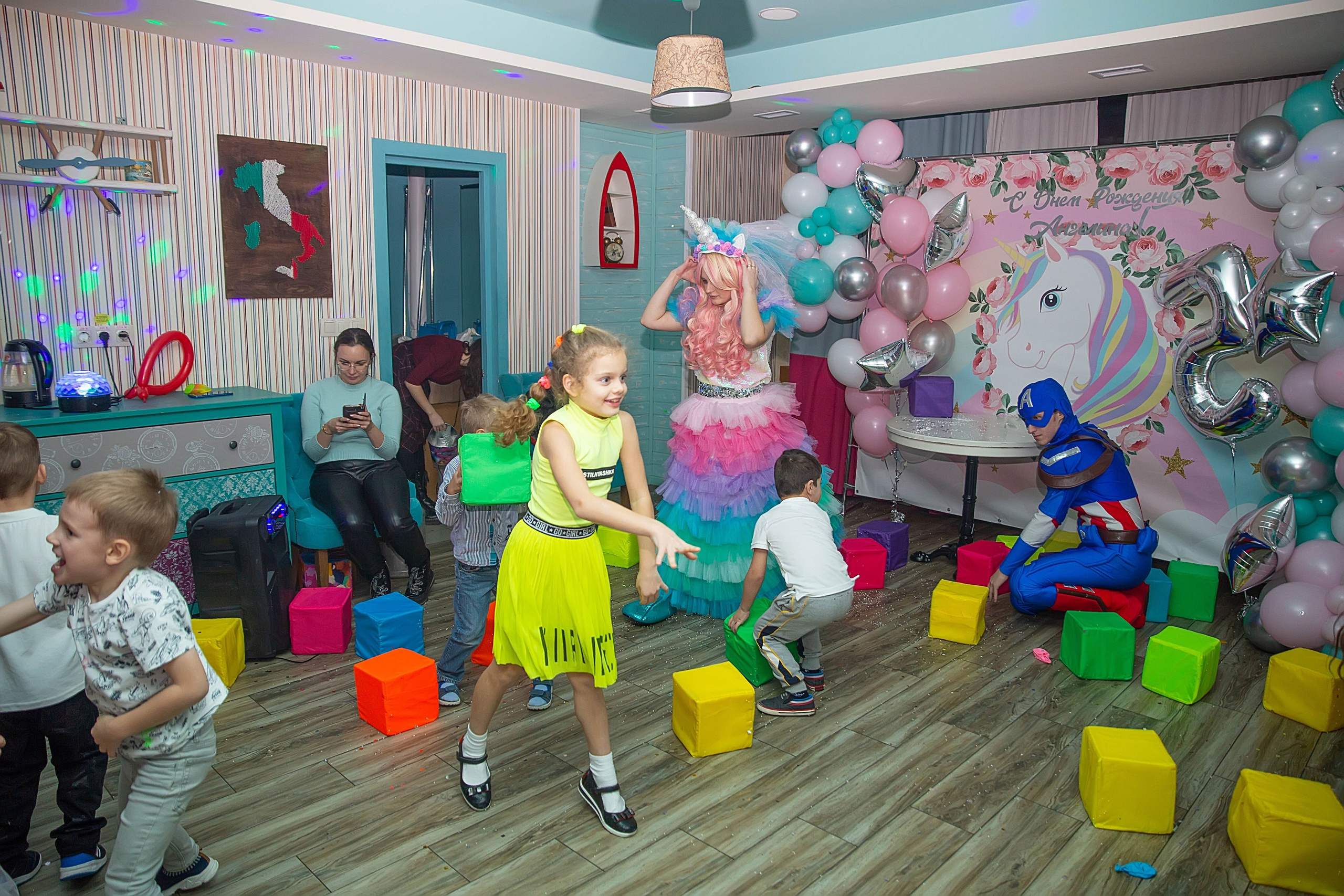 День рождения единорог. Семейный и детский фотограф в Нижнем Новгороде