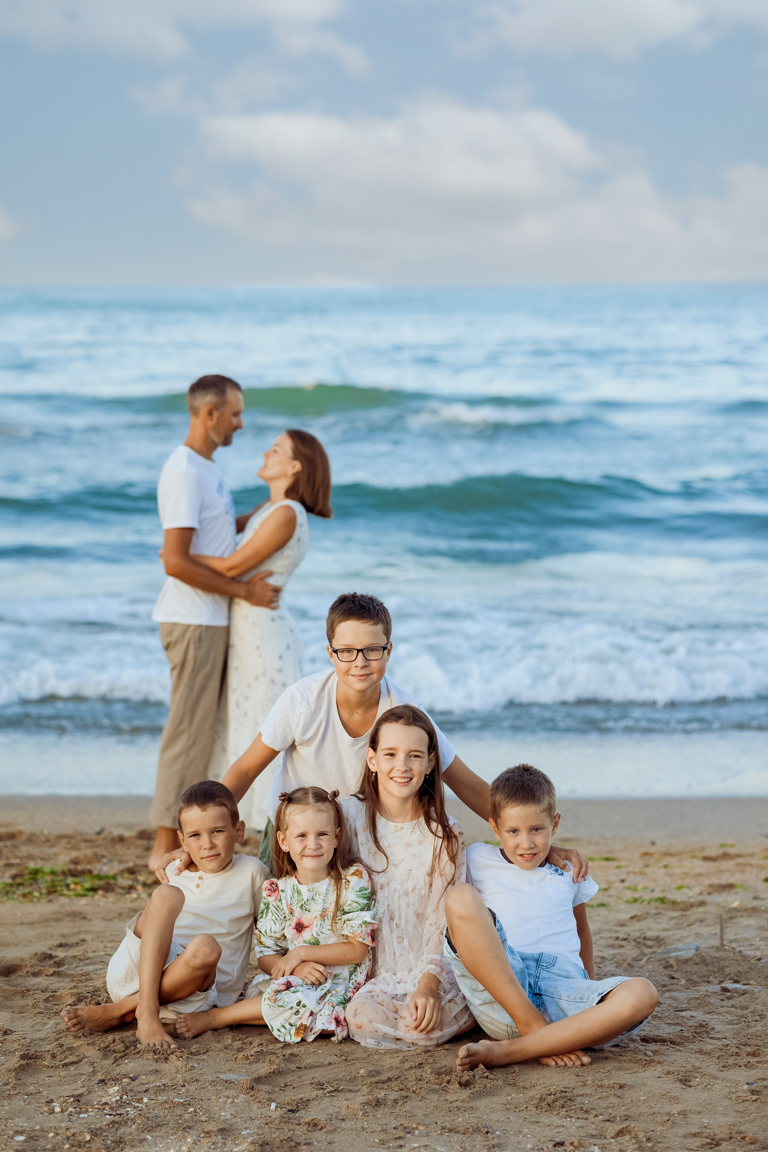 Юлия с семьёй. Свадебный и семейный фотограф в Каспийске Алёна Нурмагомедова