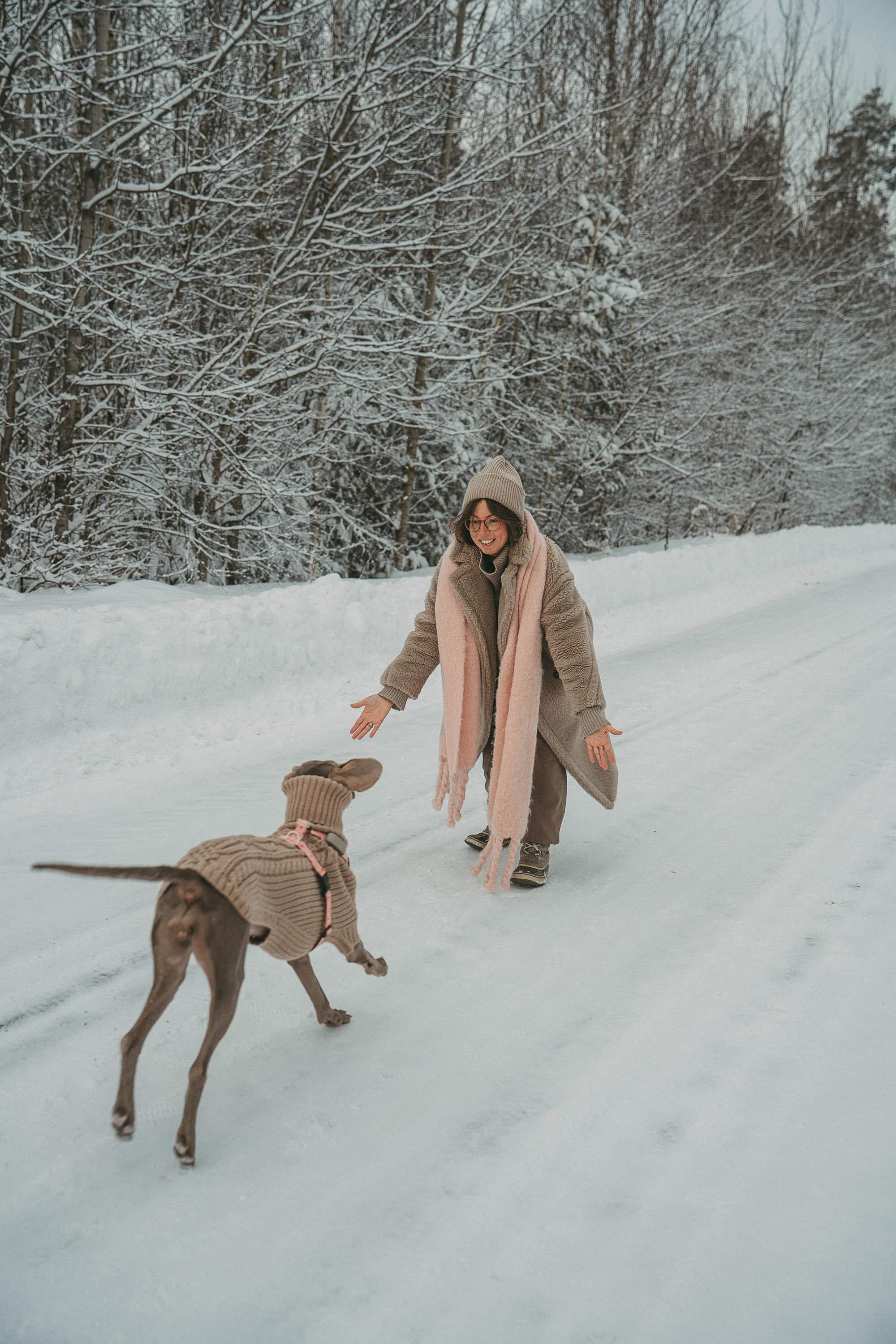 Лена и Фанни. Фотограф анималист в Москве и Санкт-Петербурге Свиридова Анна