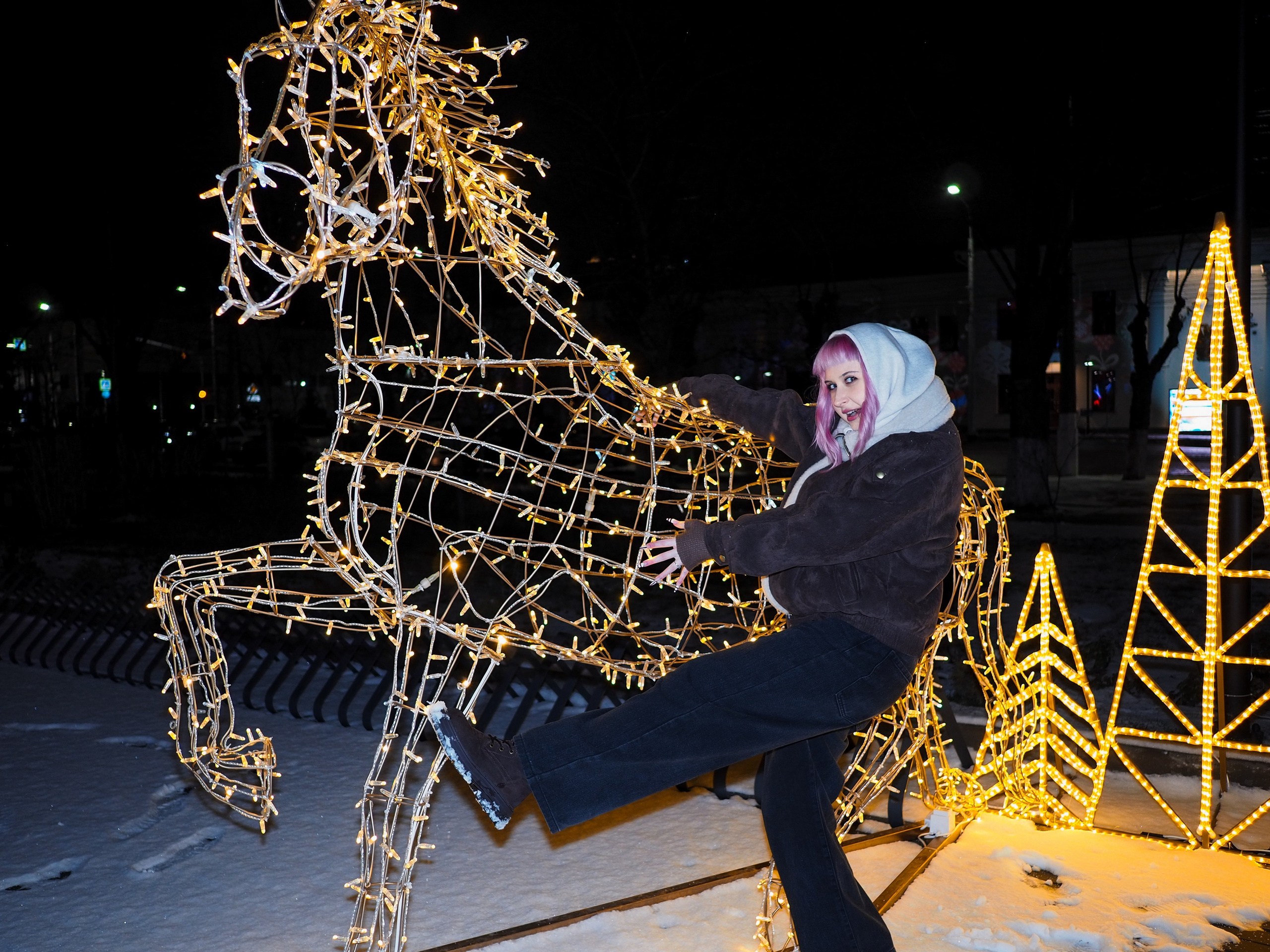 Ночная илюминация. Профессиональная фотография от VladEstaf_StyloQArt: портреты, репортажи, семья