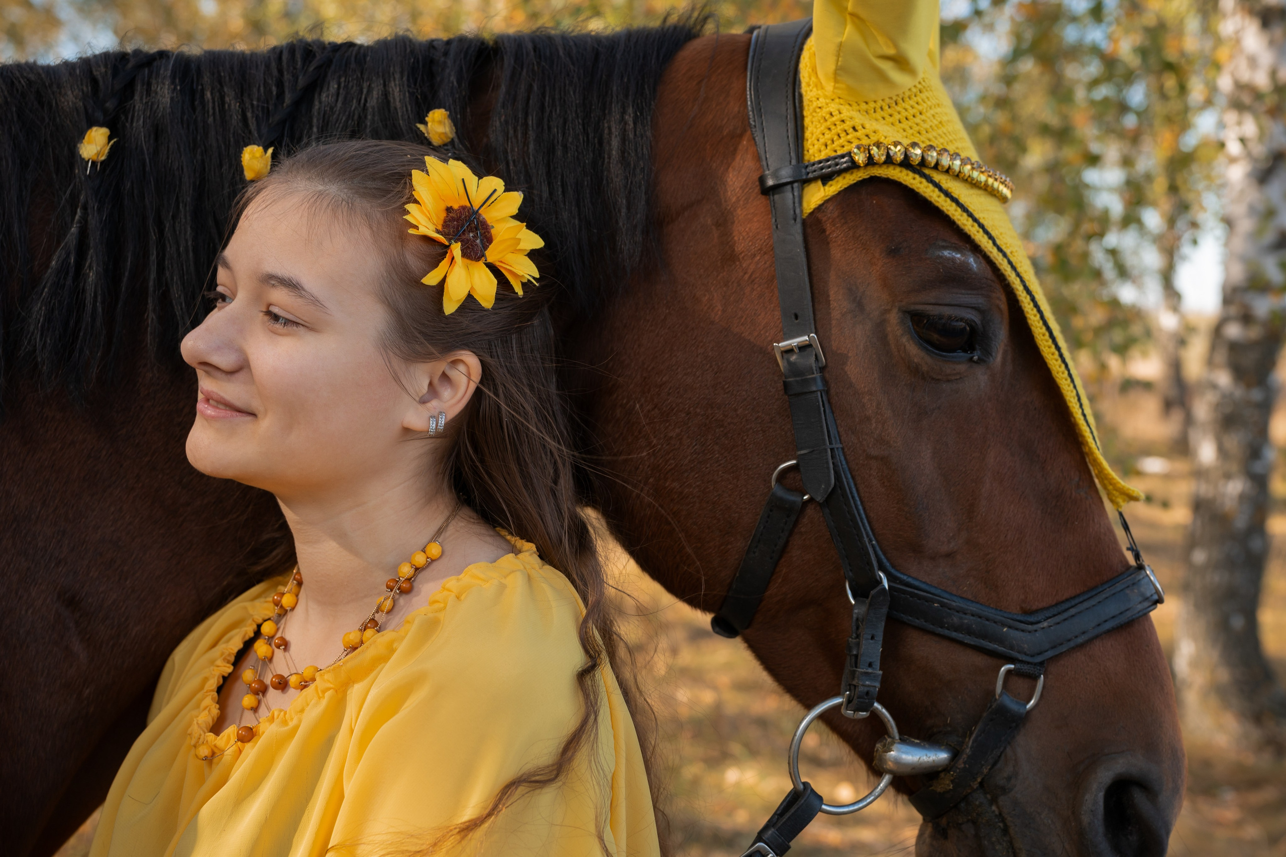 Фотосессия с лошадьми