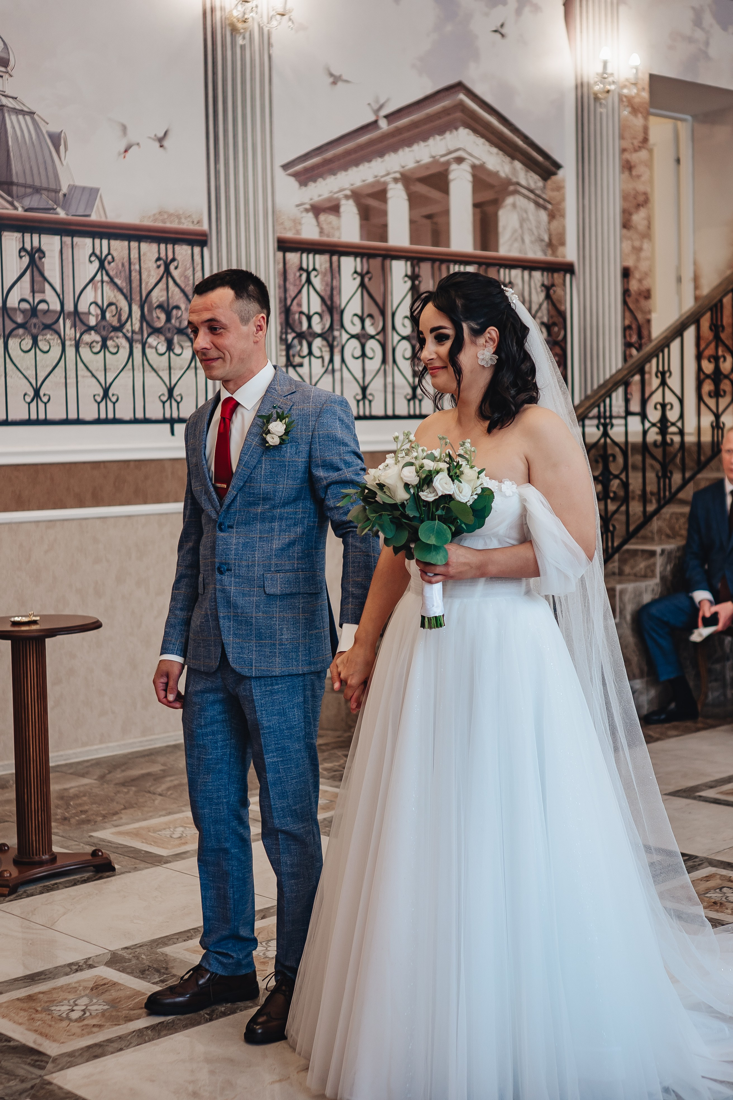 СВАДЕБНАЯ СЬЕМКА В ЗАГСЕ НА МОСКОВСКОМ ПРОСПЕКТЕ. Профессиональный фотограф, Санкт-Петербург — Виктория Богомолова