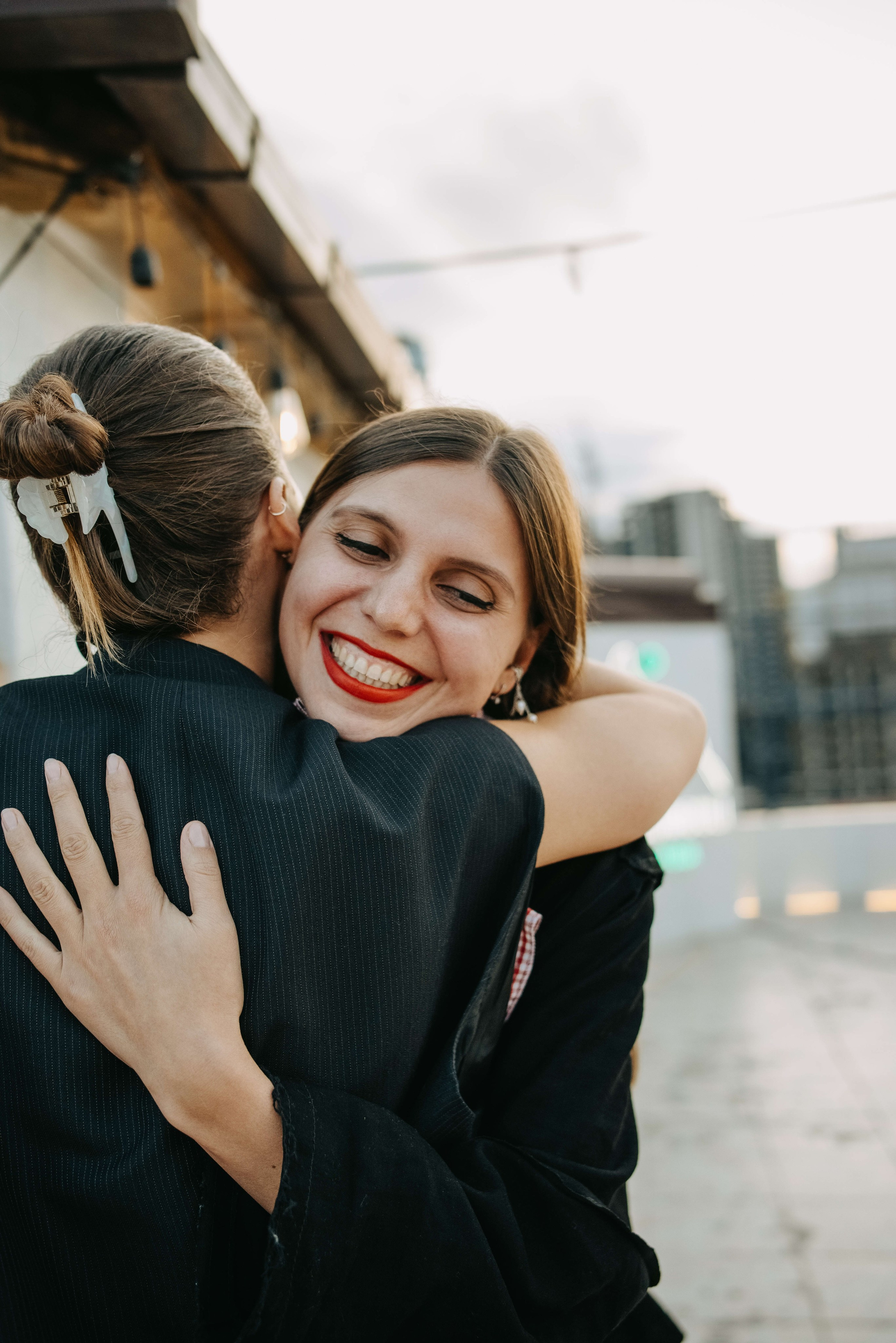 Вечеринка на крыше. Портретный и свадебный фотограф в Тбилиси • xeniqo
