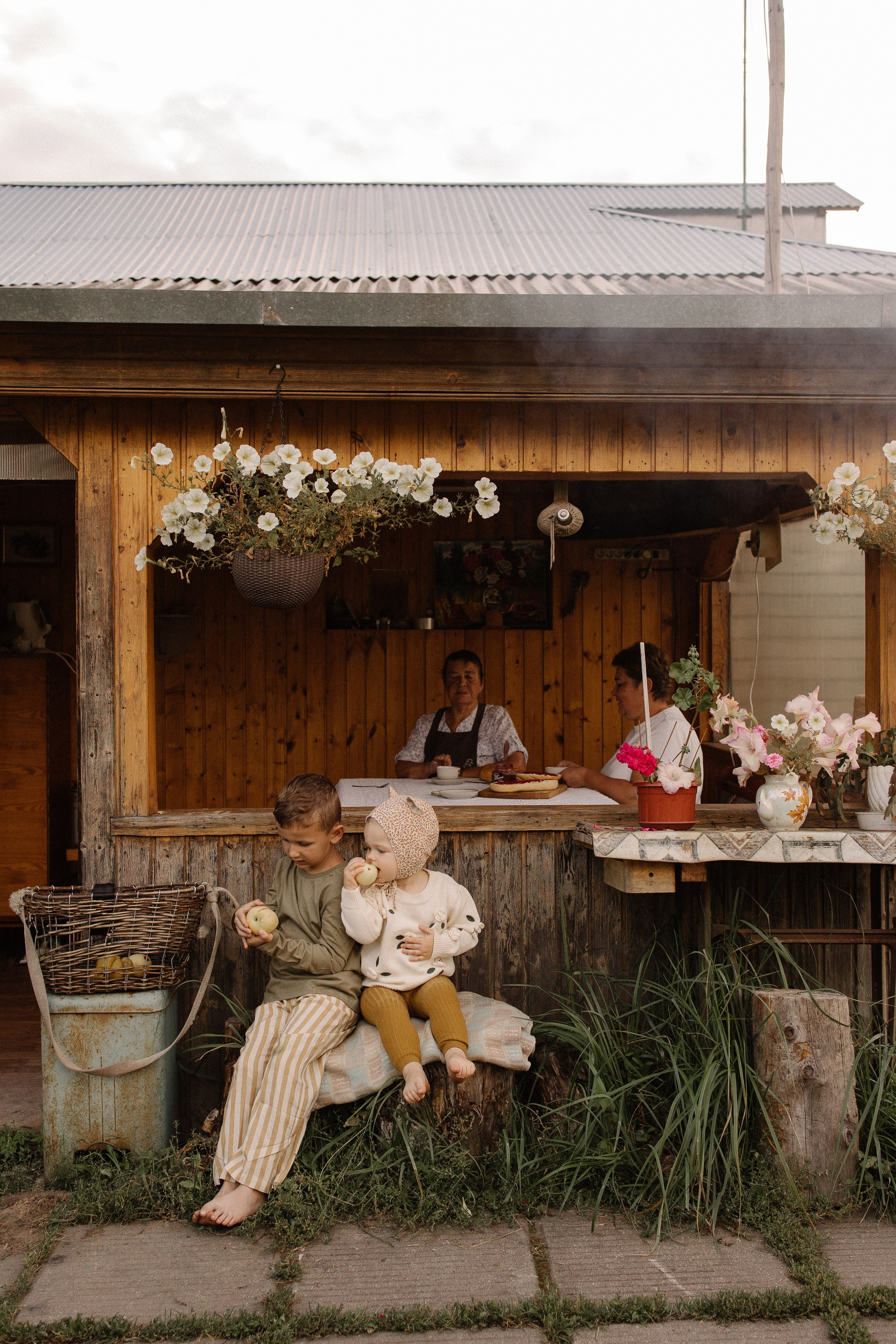 Бабушка и внуки. Семейный фотограф Александра Тарасова