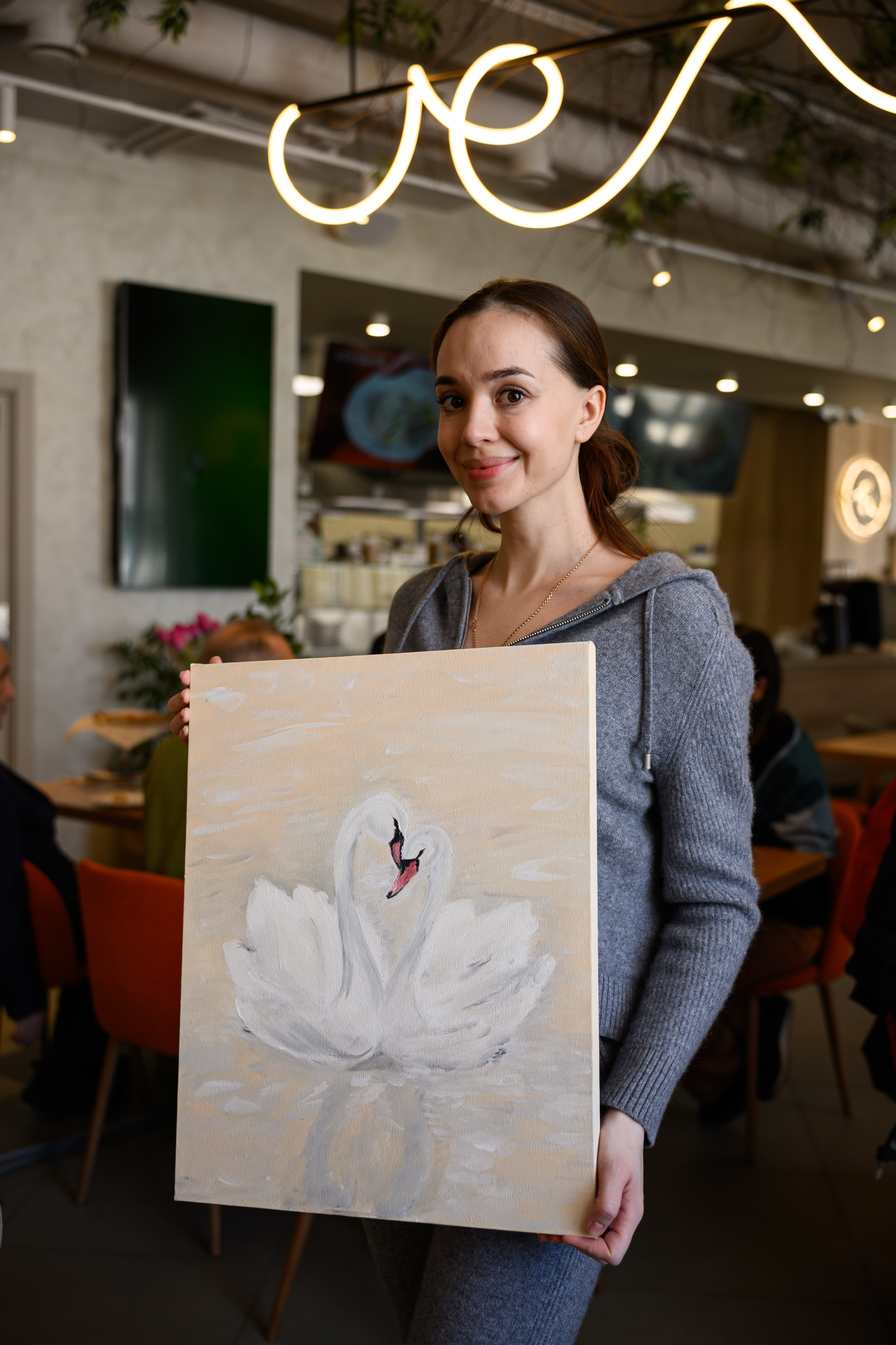 Съемка творческой встречи в Казанском ресторане