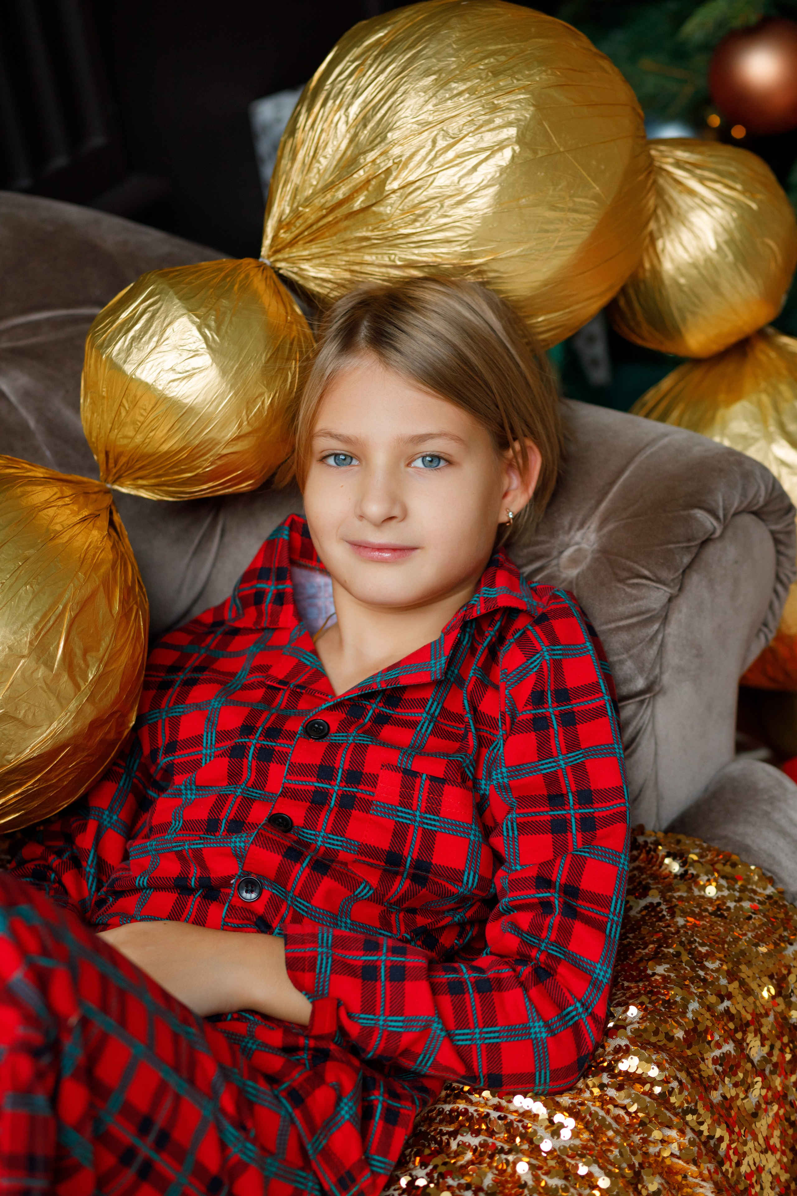 Оля и дочурки. Портретный и семейный фотограф в Москве Стаховская Елена