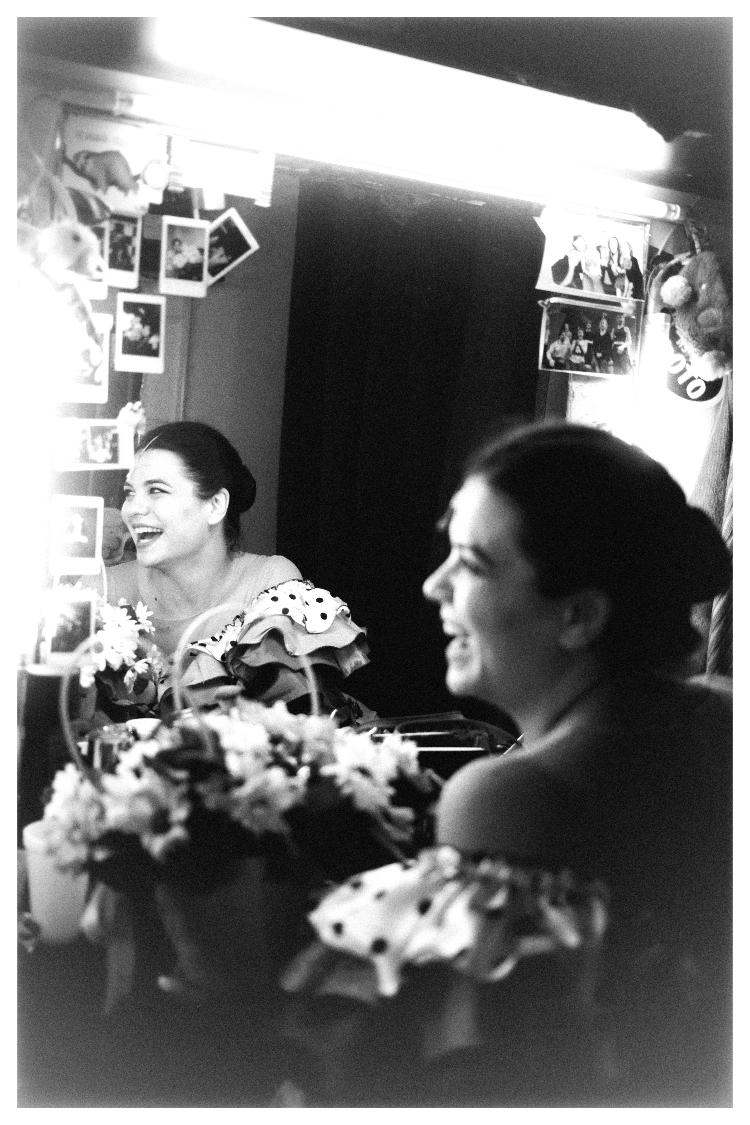 Theatre backstages. Portrait and backstage photographer Nina Crane