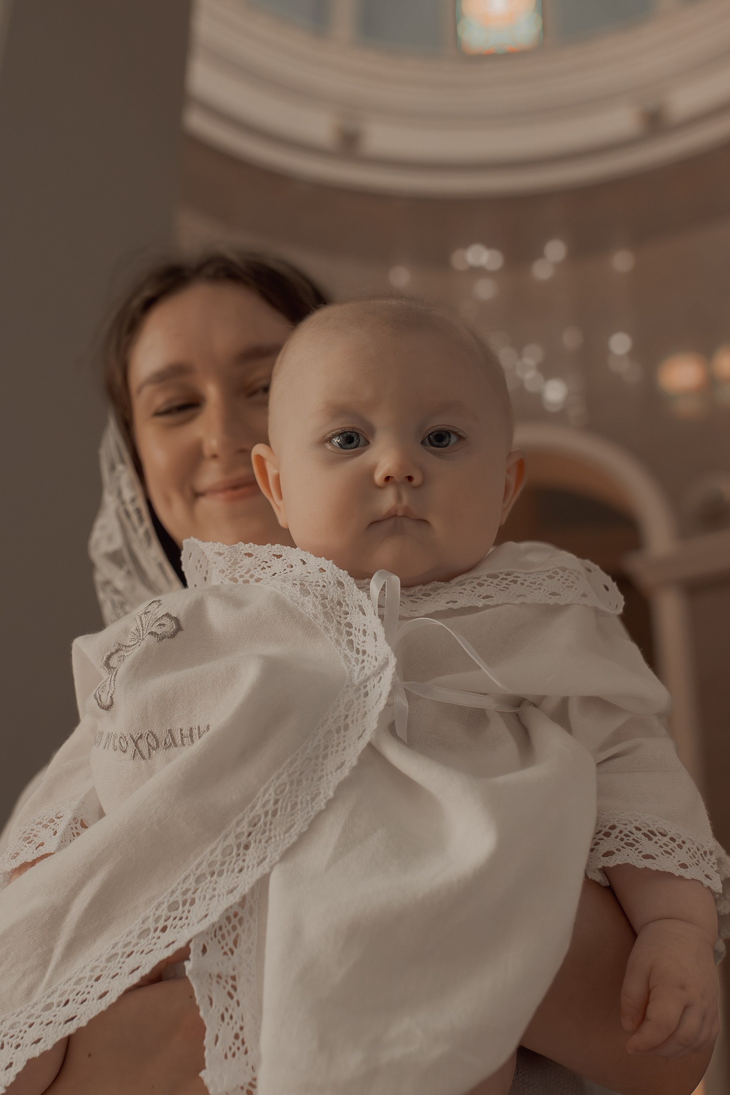 Крещение Валерии. Фотограф на Крещение и Венчание в Ташкенте