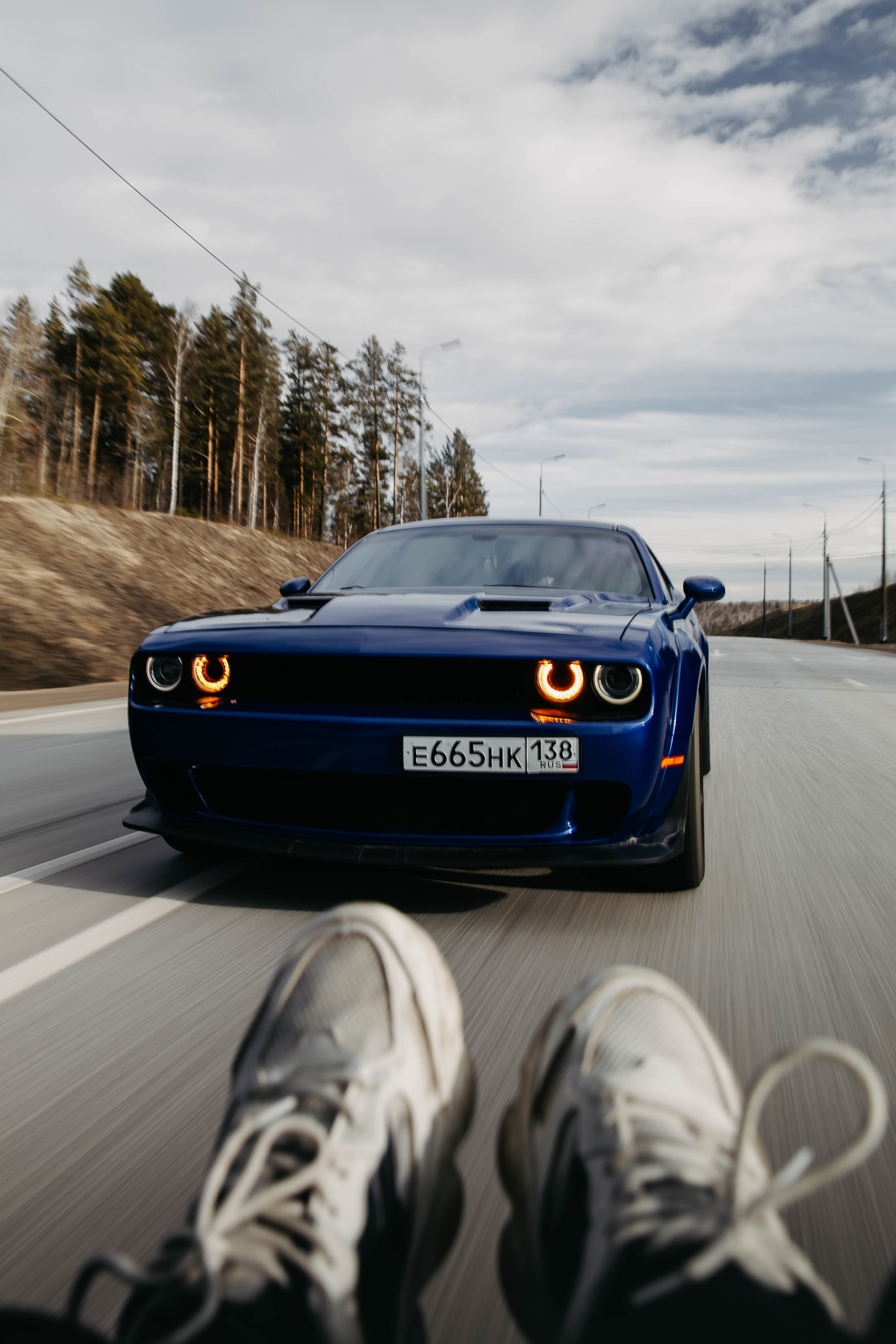 DODGE CHALLENGER 😈. Репортажный фотограф в Иркутске — Ярослав Ковалёв