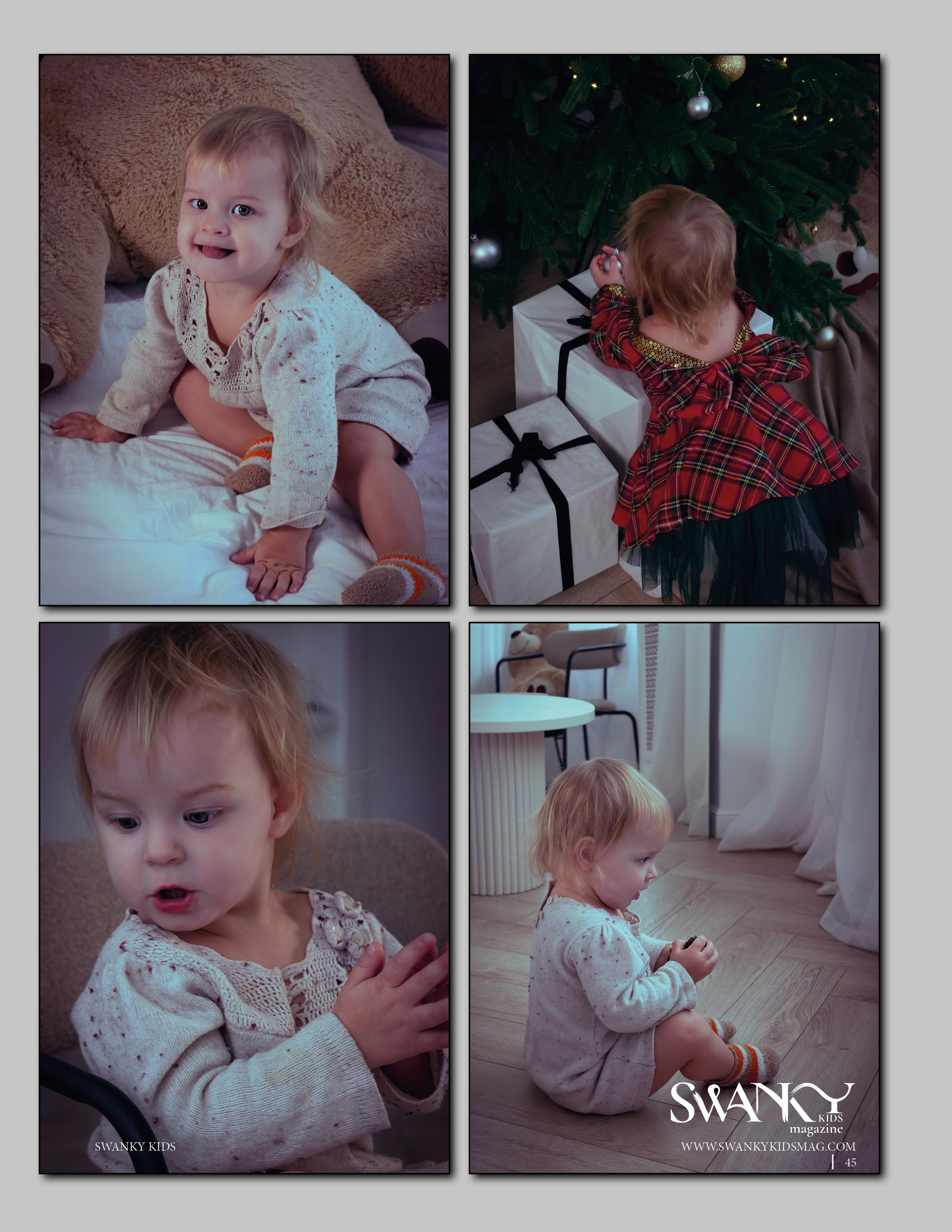 Swanky Kids Mag Christmas December 2023. Фотограф Зеленоград Москва