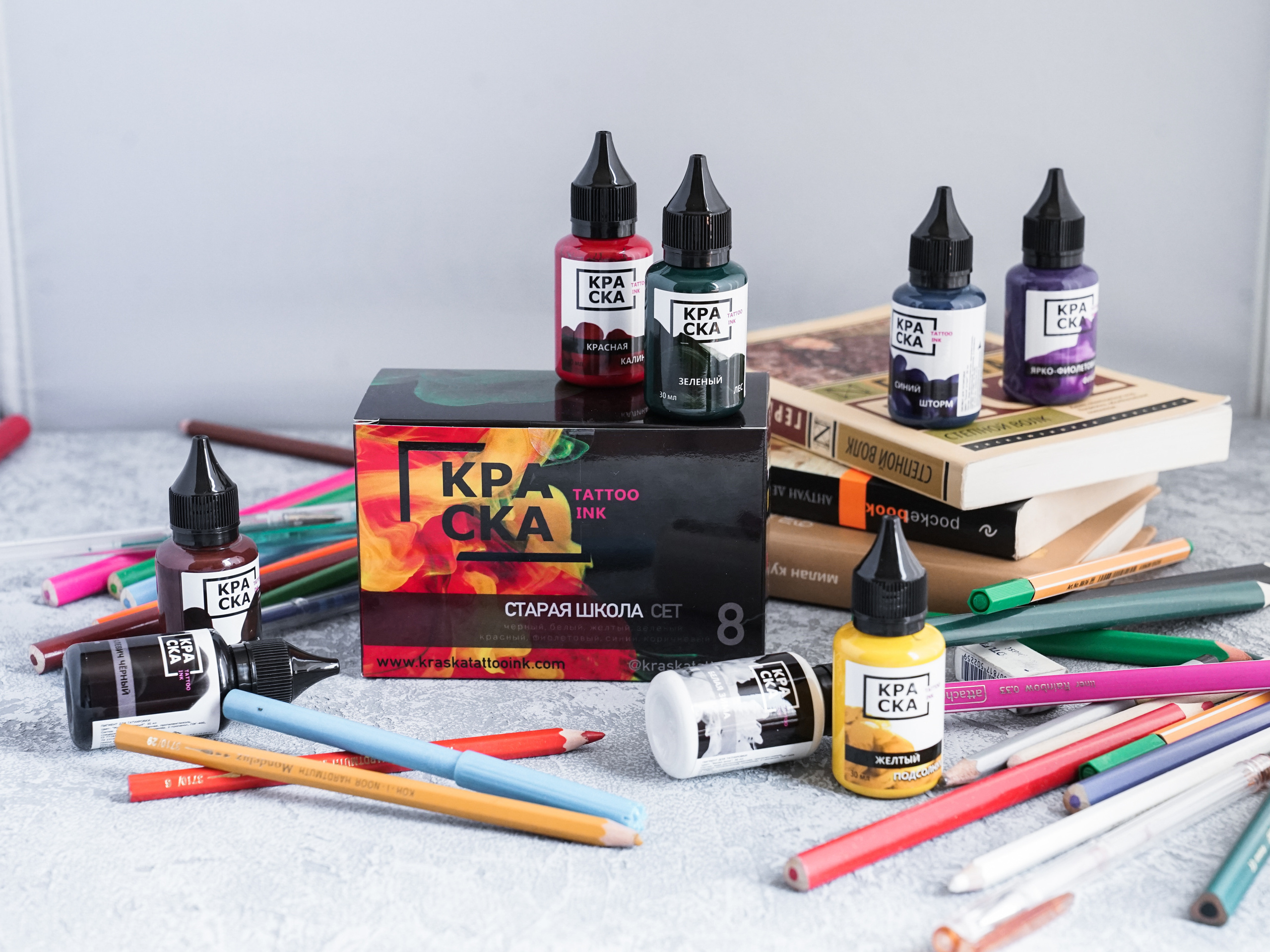 Краска Tattoo ink. Фотограф и видеограф в Израиле Соня Скай