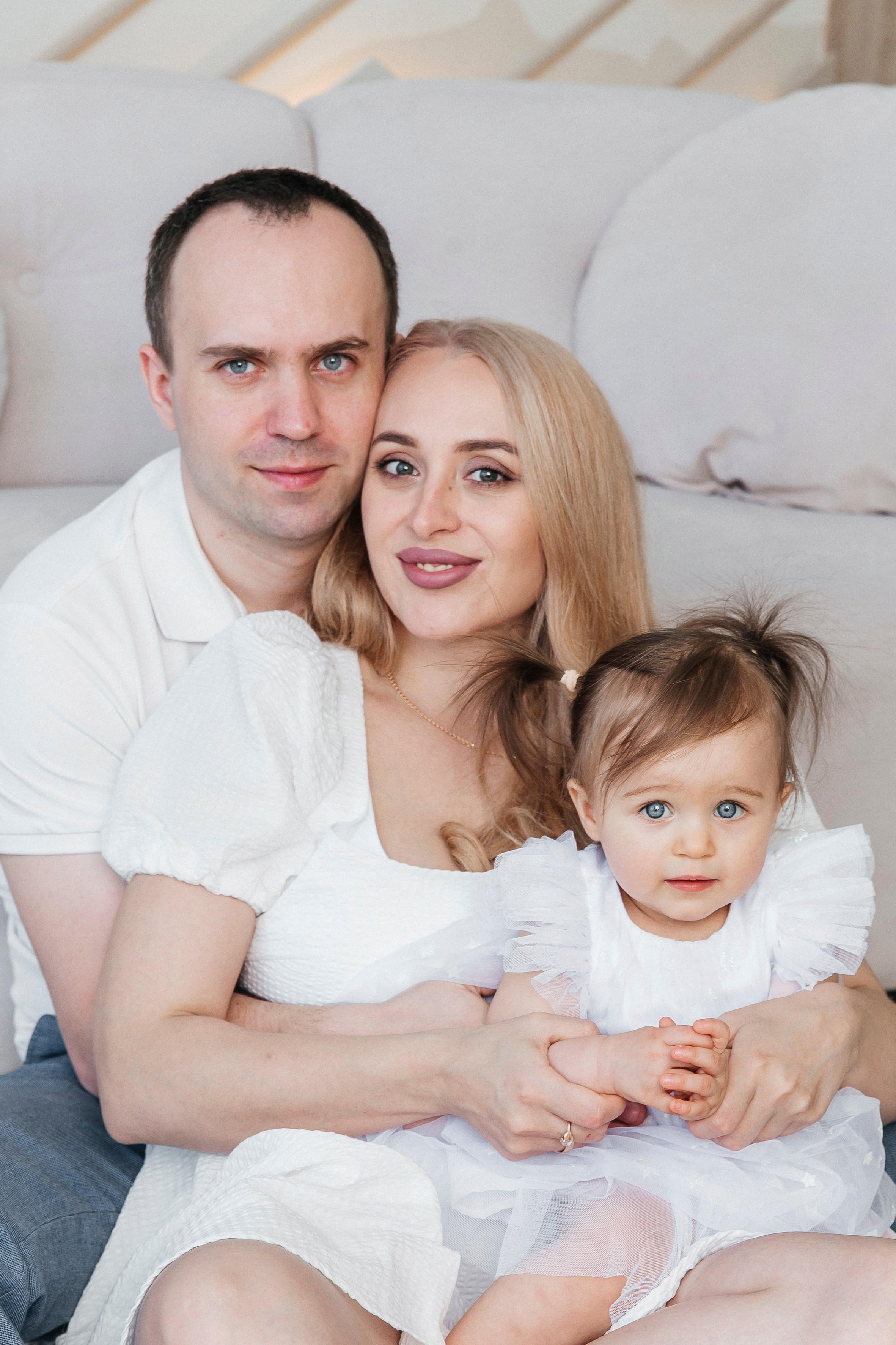 1 годик, в студии. Фотограф Анна Анисимова. Свадьбы, портреты, творческий репортаж