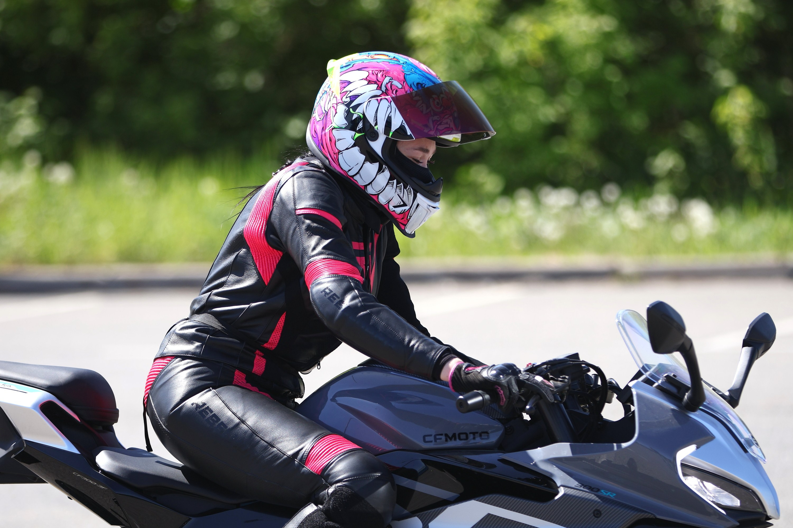 Мотоучебка. Занятия на площадке. Спортивный и репортажный фотограф Ермакова Светлана