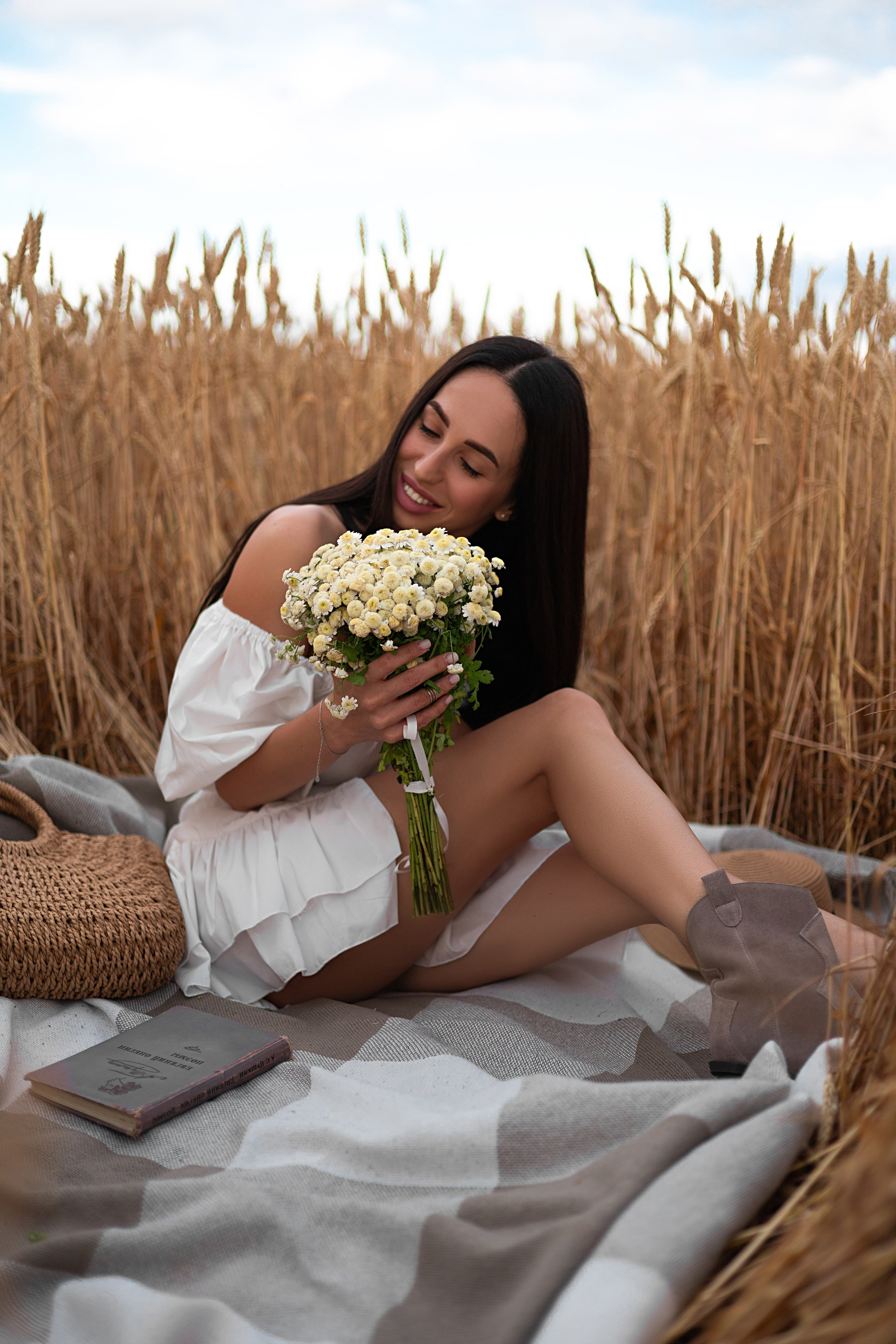 Съемки на улице. Анна Злищева