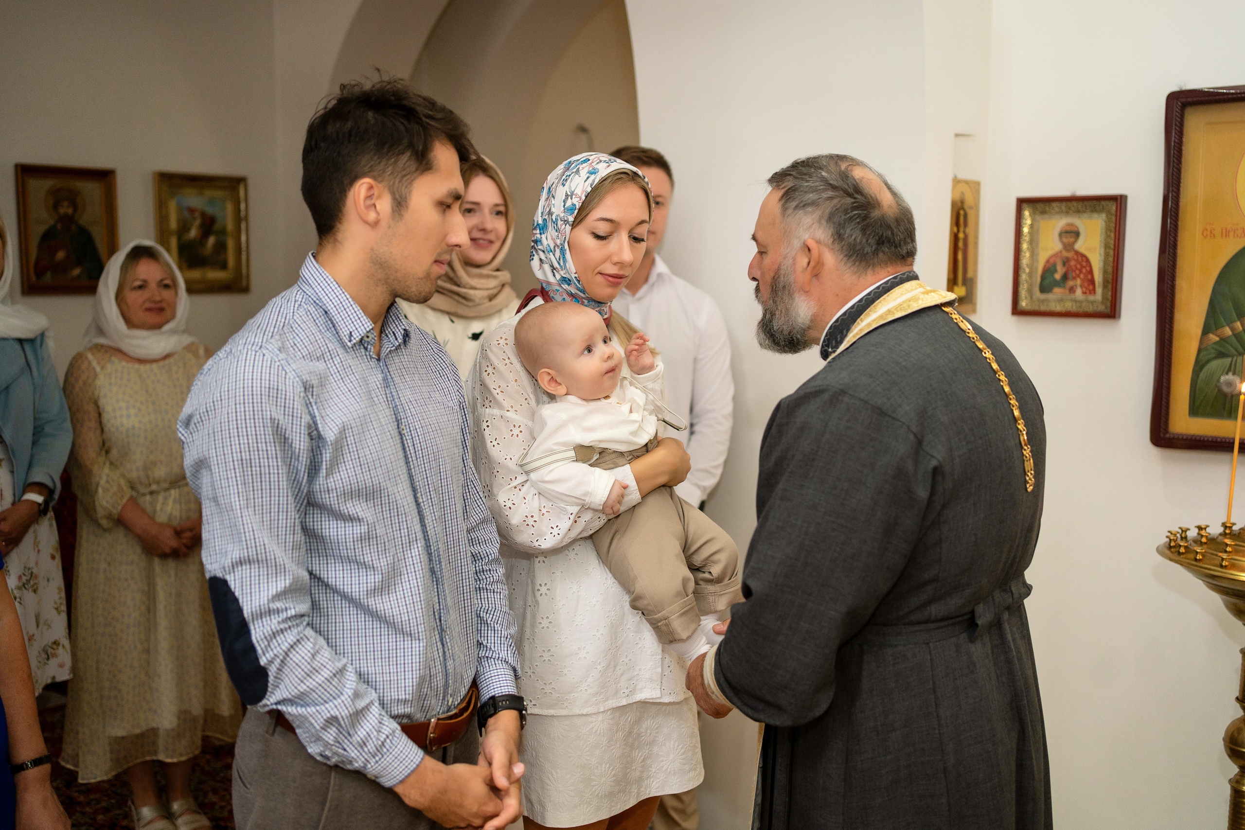 Крещение Бориса. Семейный и свадебный фотограф Минск, Беларусь Анна Орловская