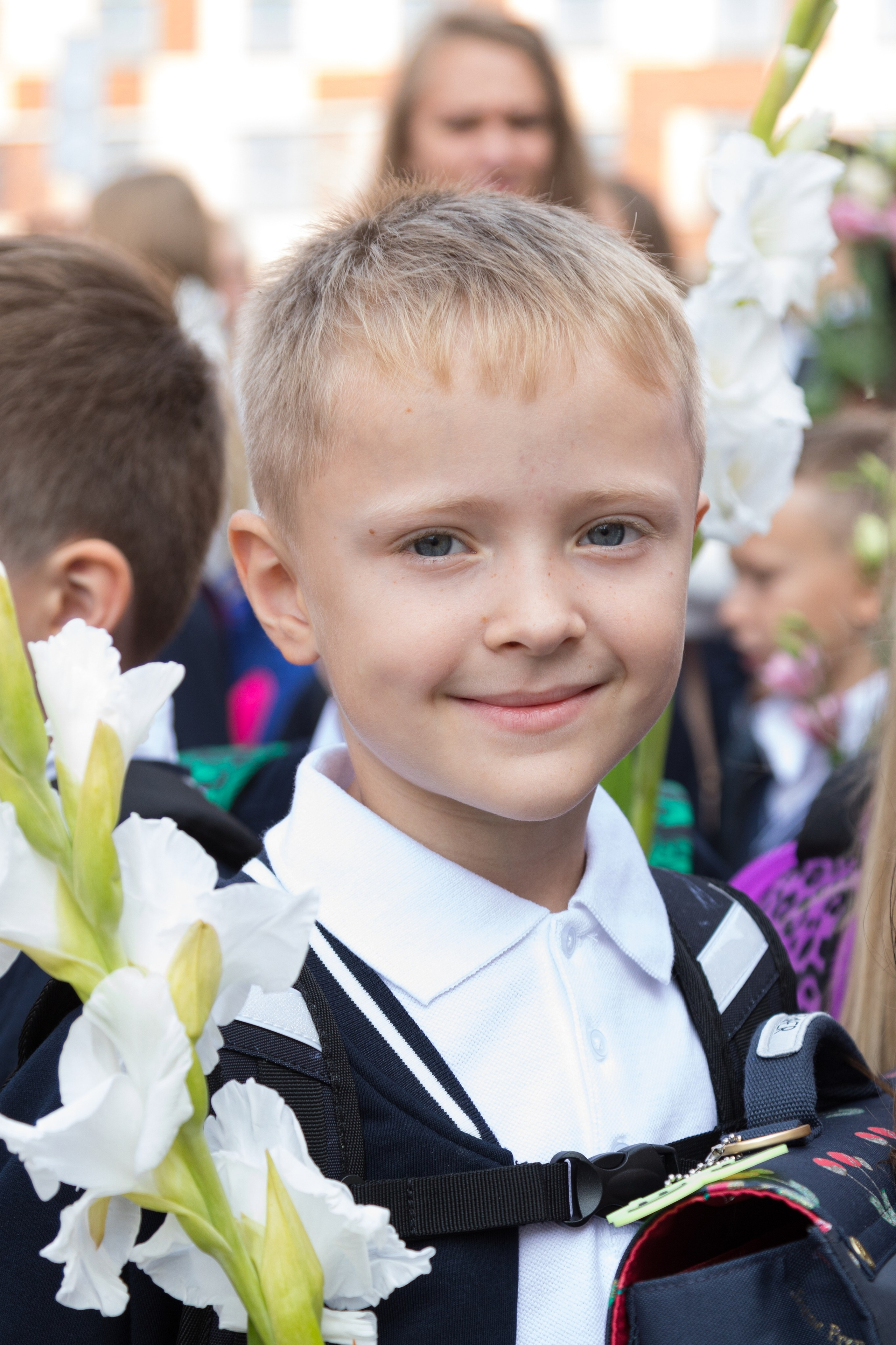 Линейка первоклассников. Детский и контент фотограф Надя Волкова Санкт-Петербург