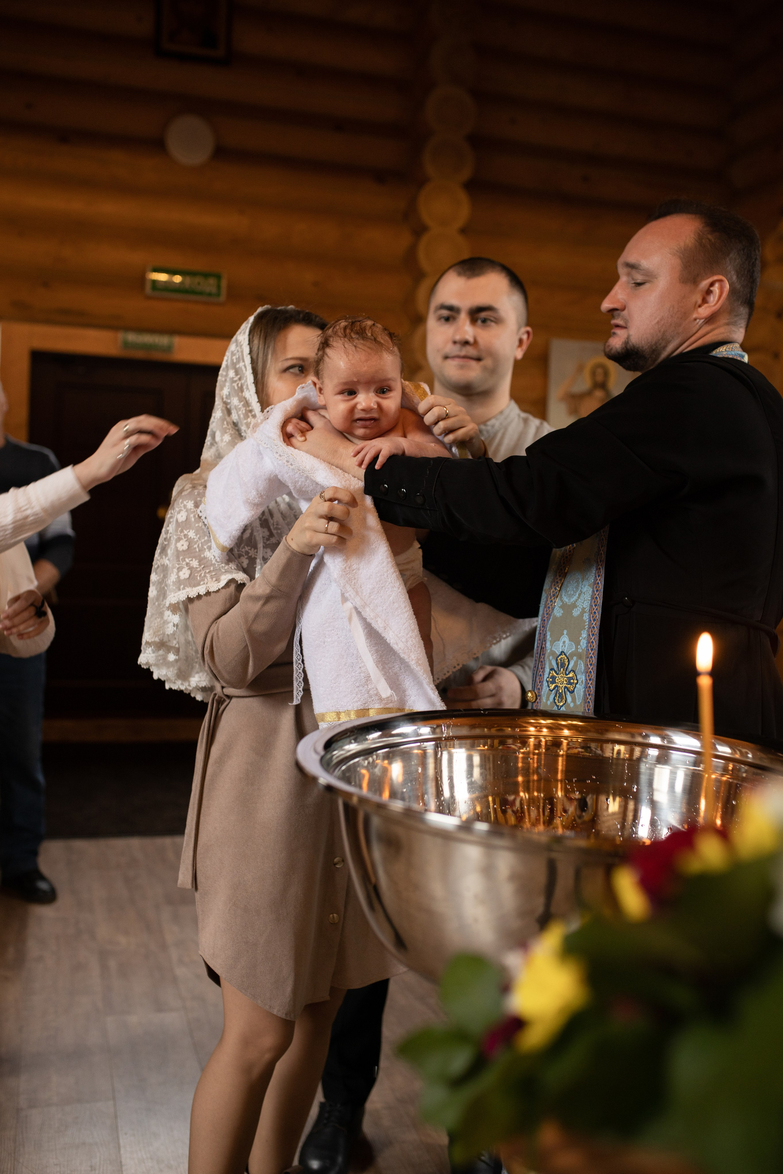 Таинство крещения Марка. Фотограф в Железнодорожном и Балашихе