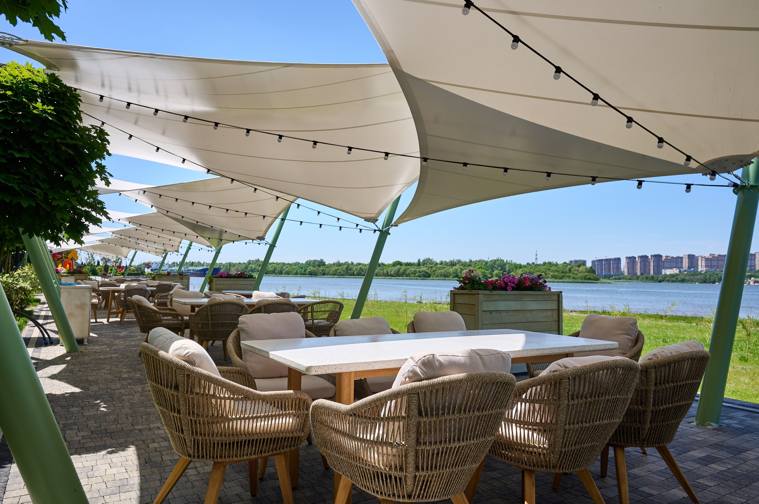 Съемка летней веранды в Ростове-на-Дону 