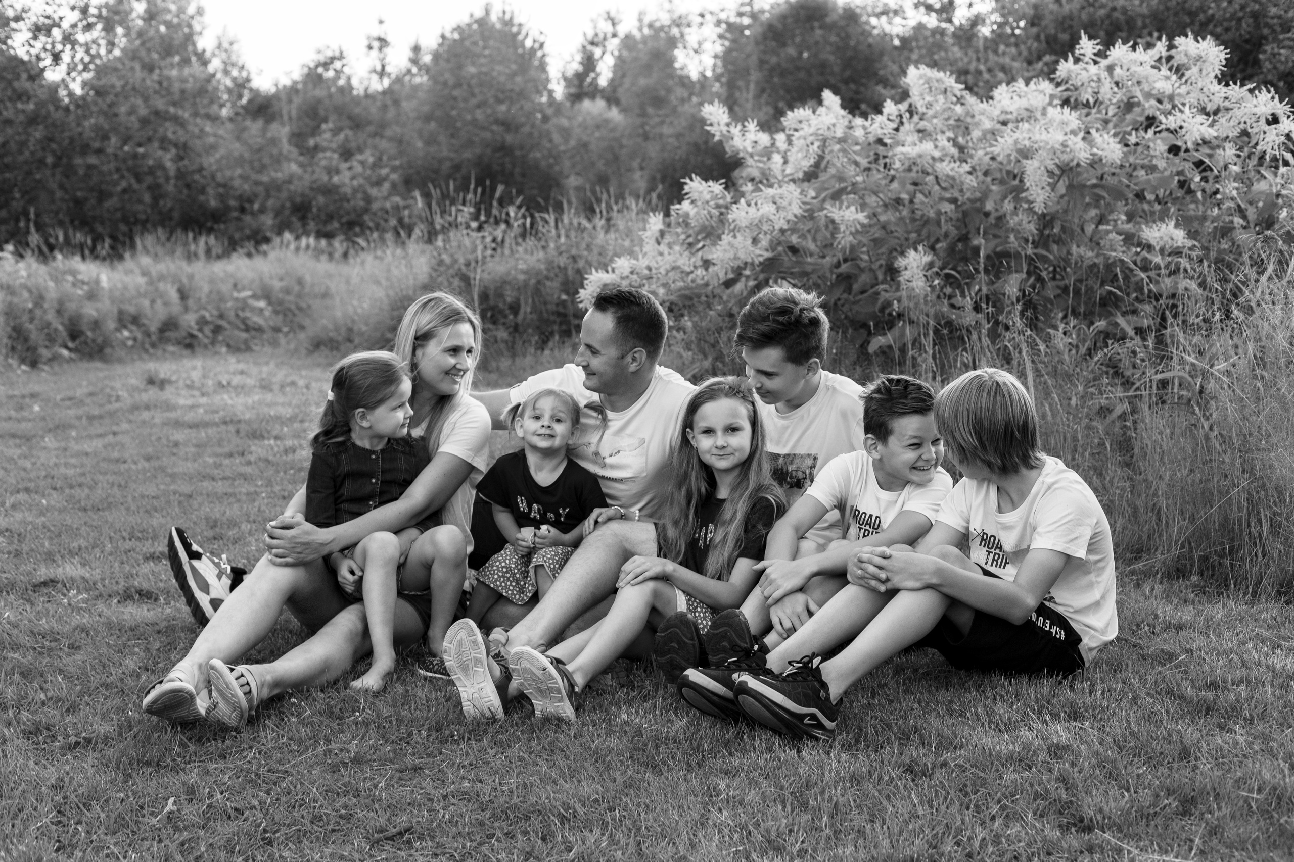 Катя и Илья и их большая семья. Ваш фотограф — Александра Андрущенко