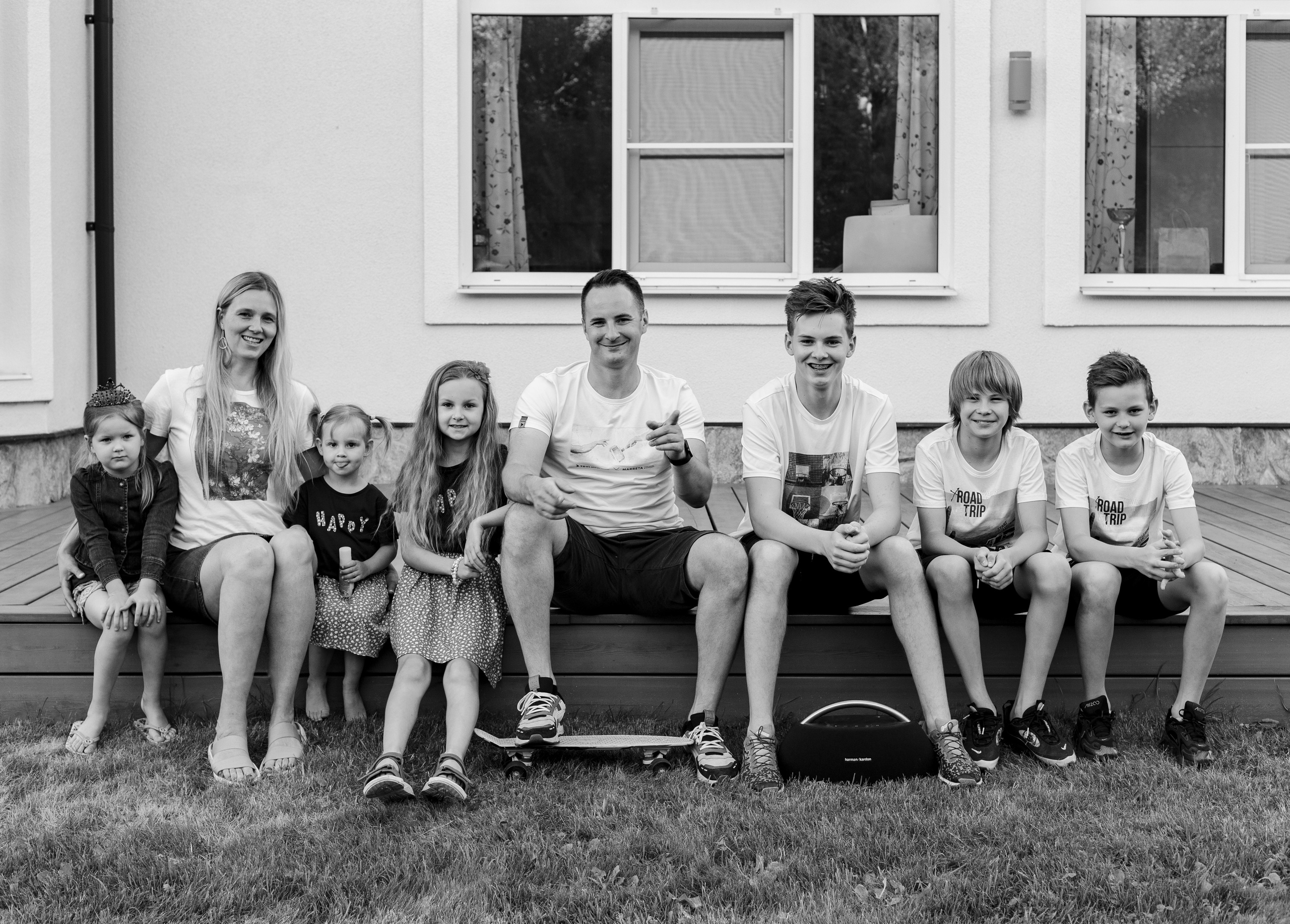 Катя и Илья и их большая семья. Ваш фотограф — Александра Андрущенко