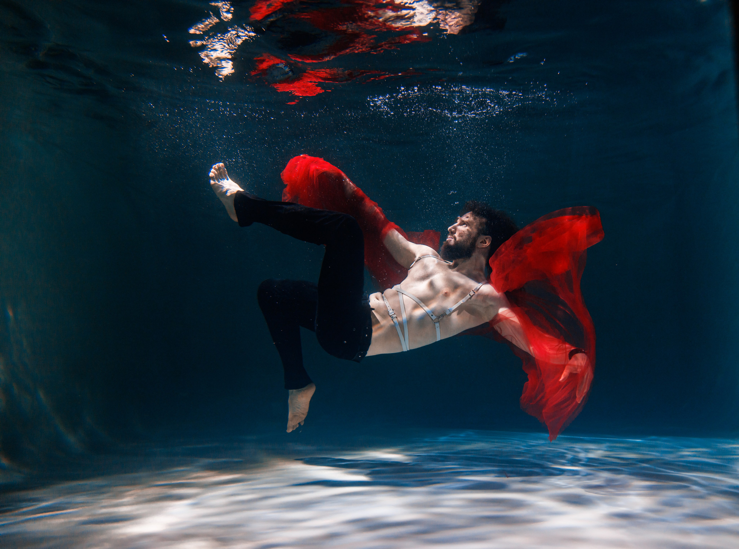 Подводная фотосъёмка. Арт фотограф Серафима Абельман в Москве