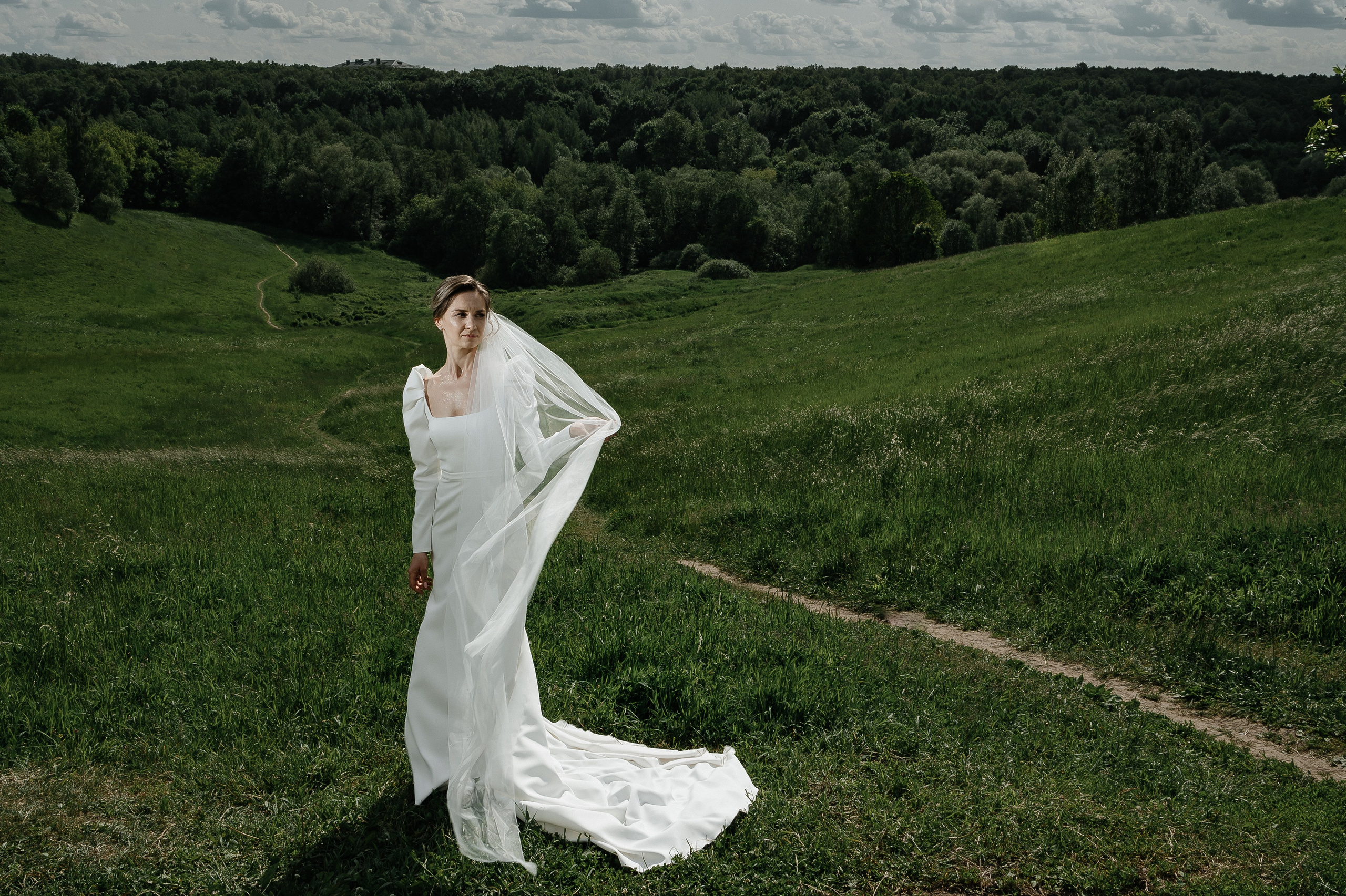 Свадебный портрет невесты