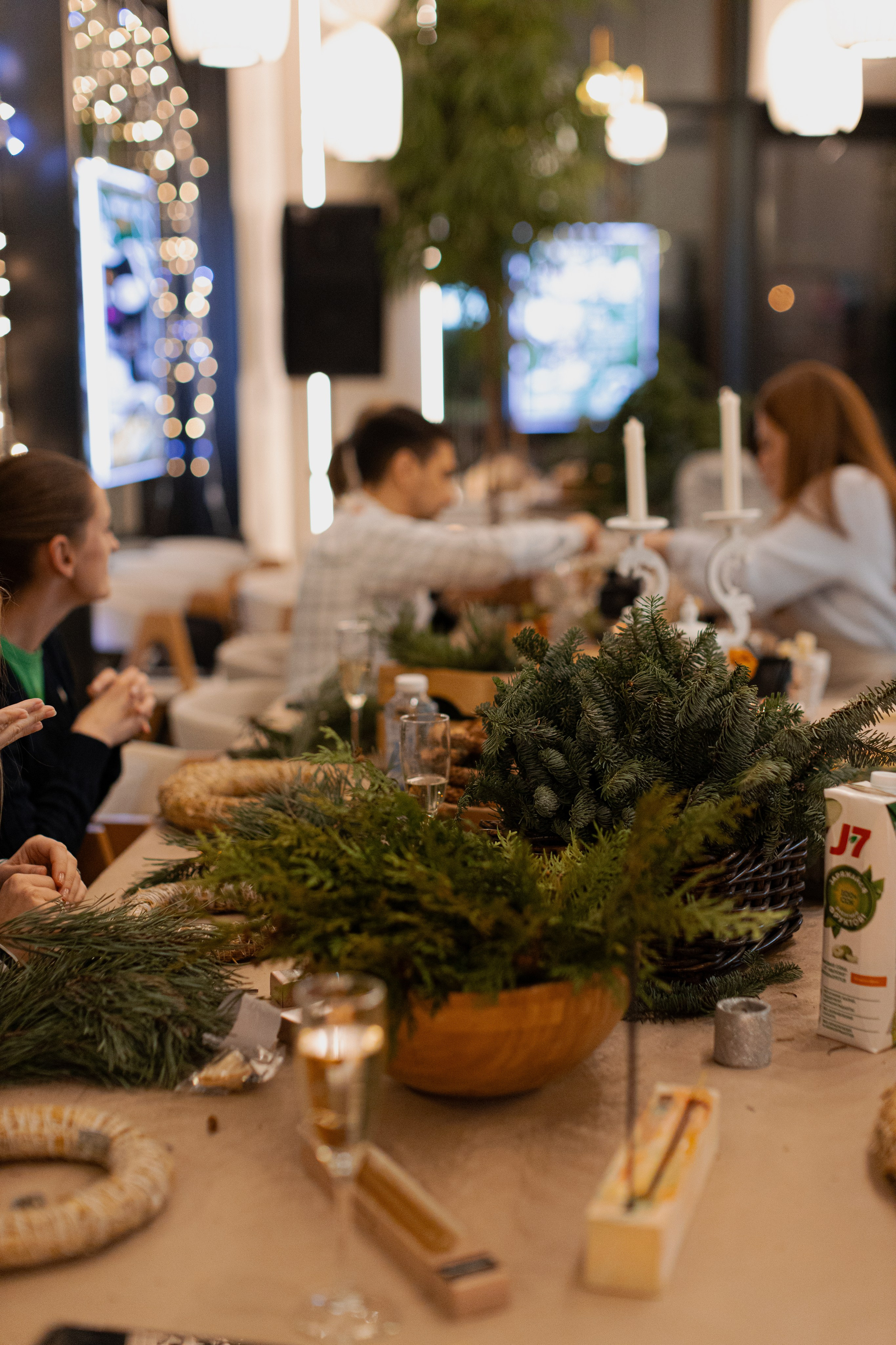 Мк свечи и венок (новогодний корпоратив). Анастасия Ракчеева Художник
